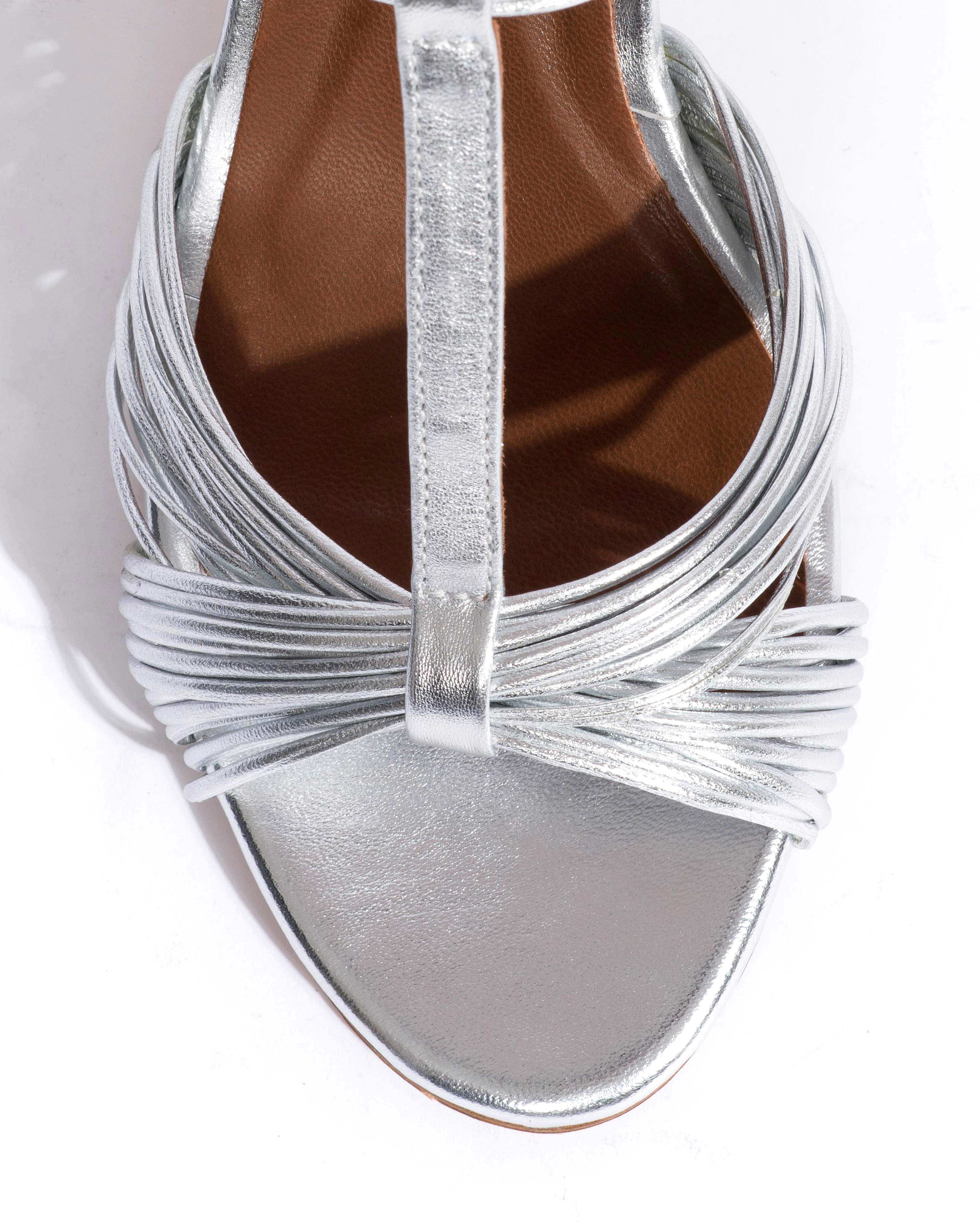 Alessandra 75 Metallic goat Silver - Image 6