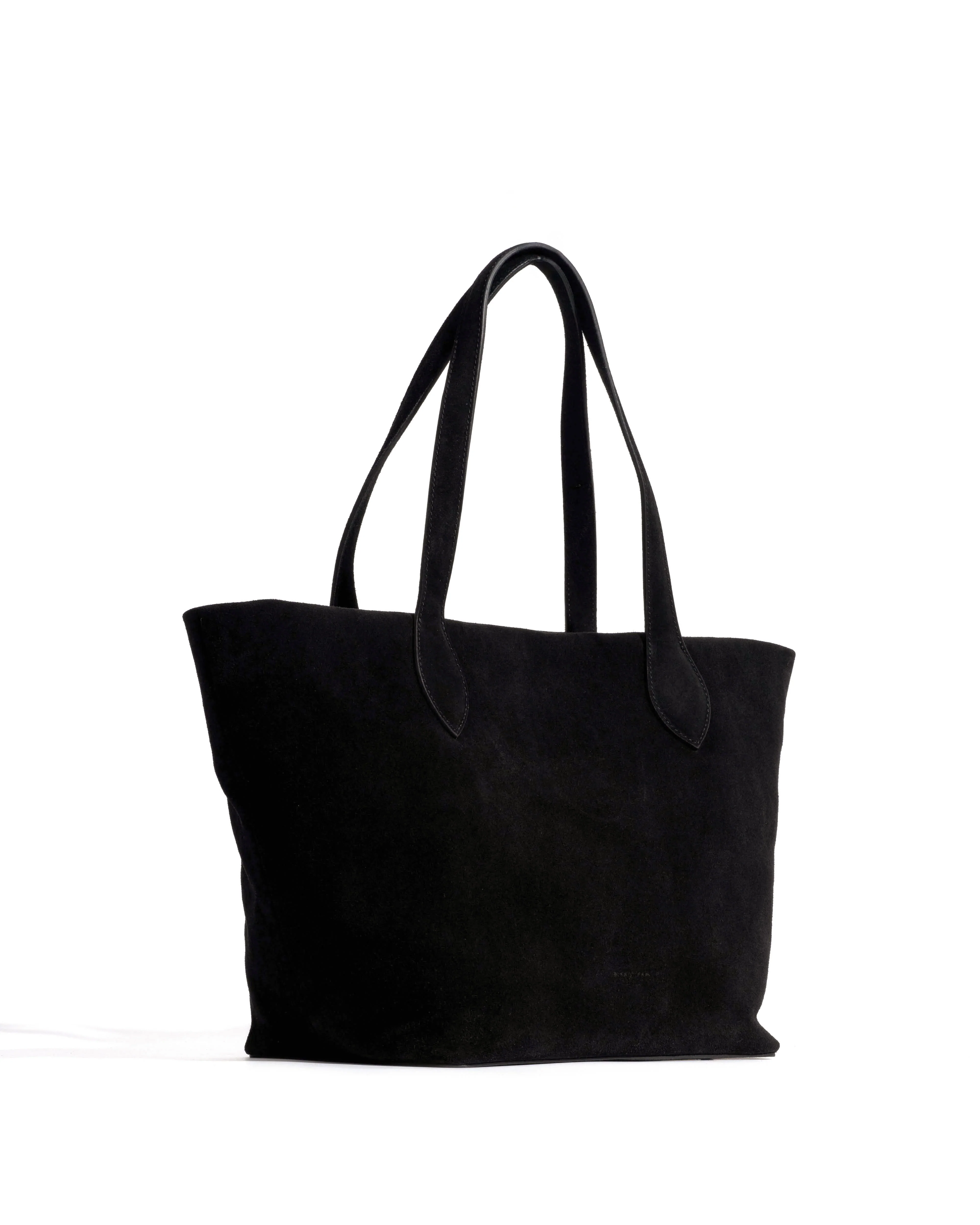 Arya carryall bag Calf suede Black - Image 2