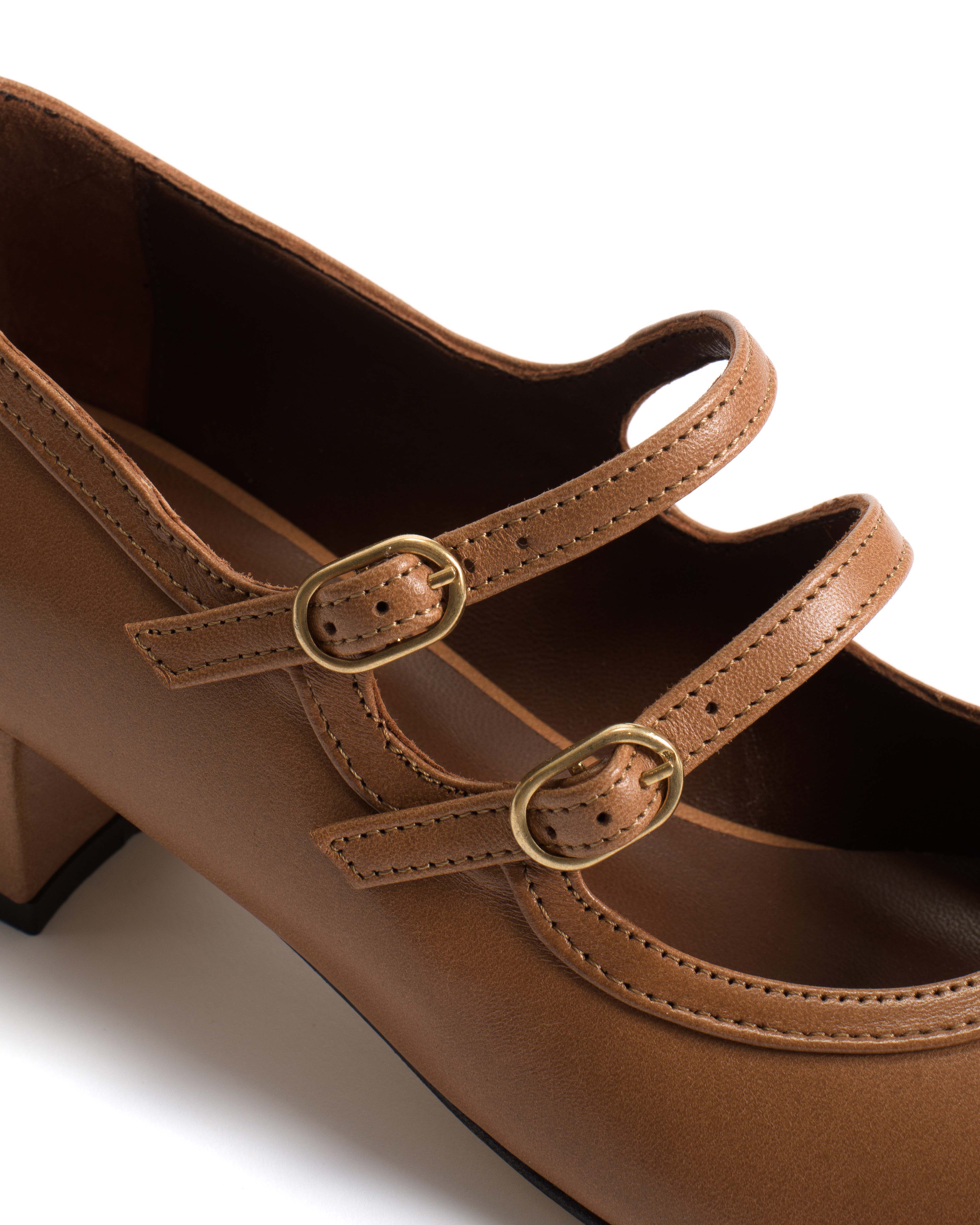 Balie 40 Shiny lamb Caramel - Image 7