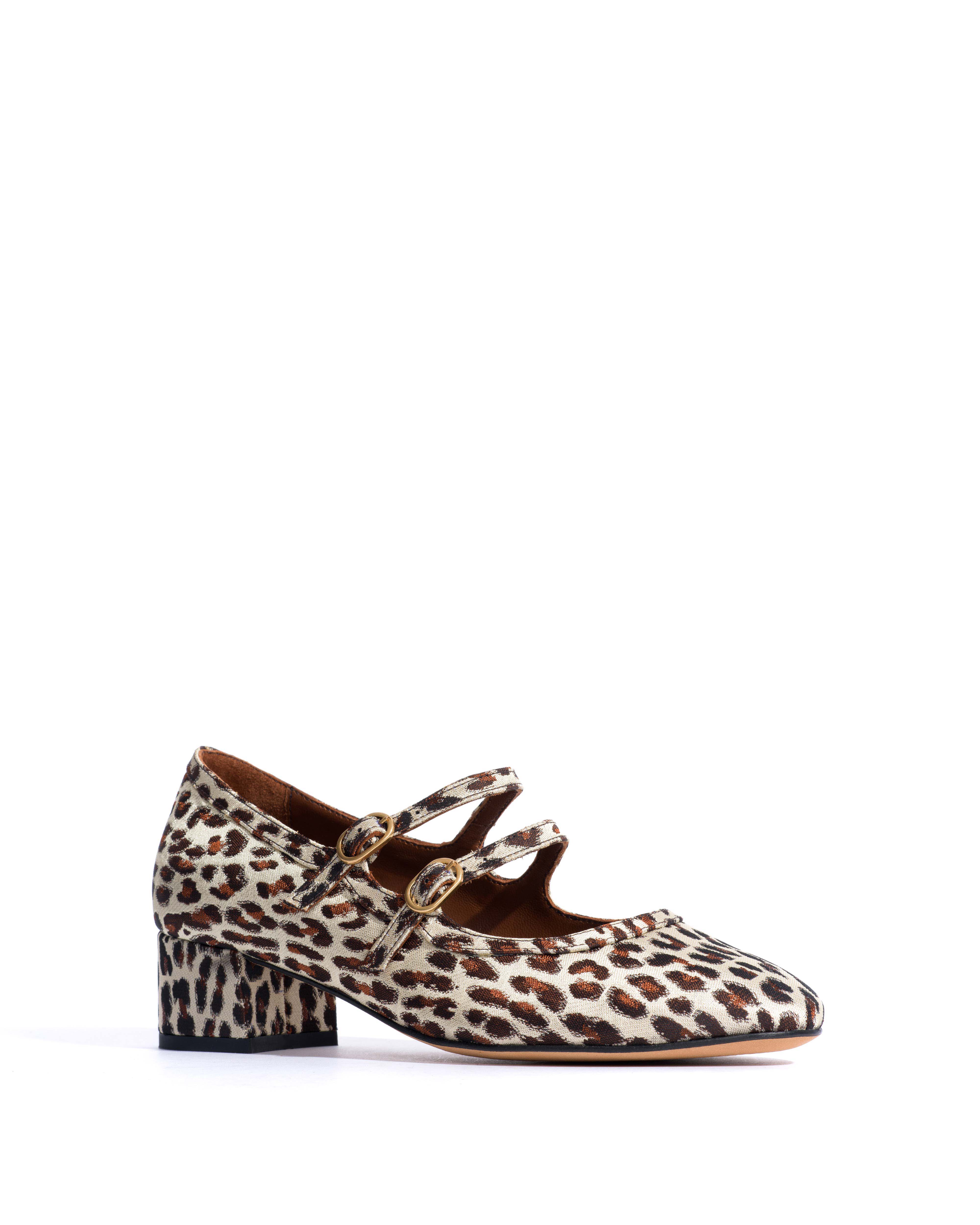 Balie 40 Vintage satin print Leopard - Image 2