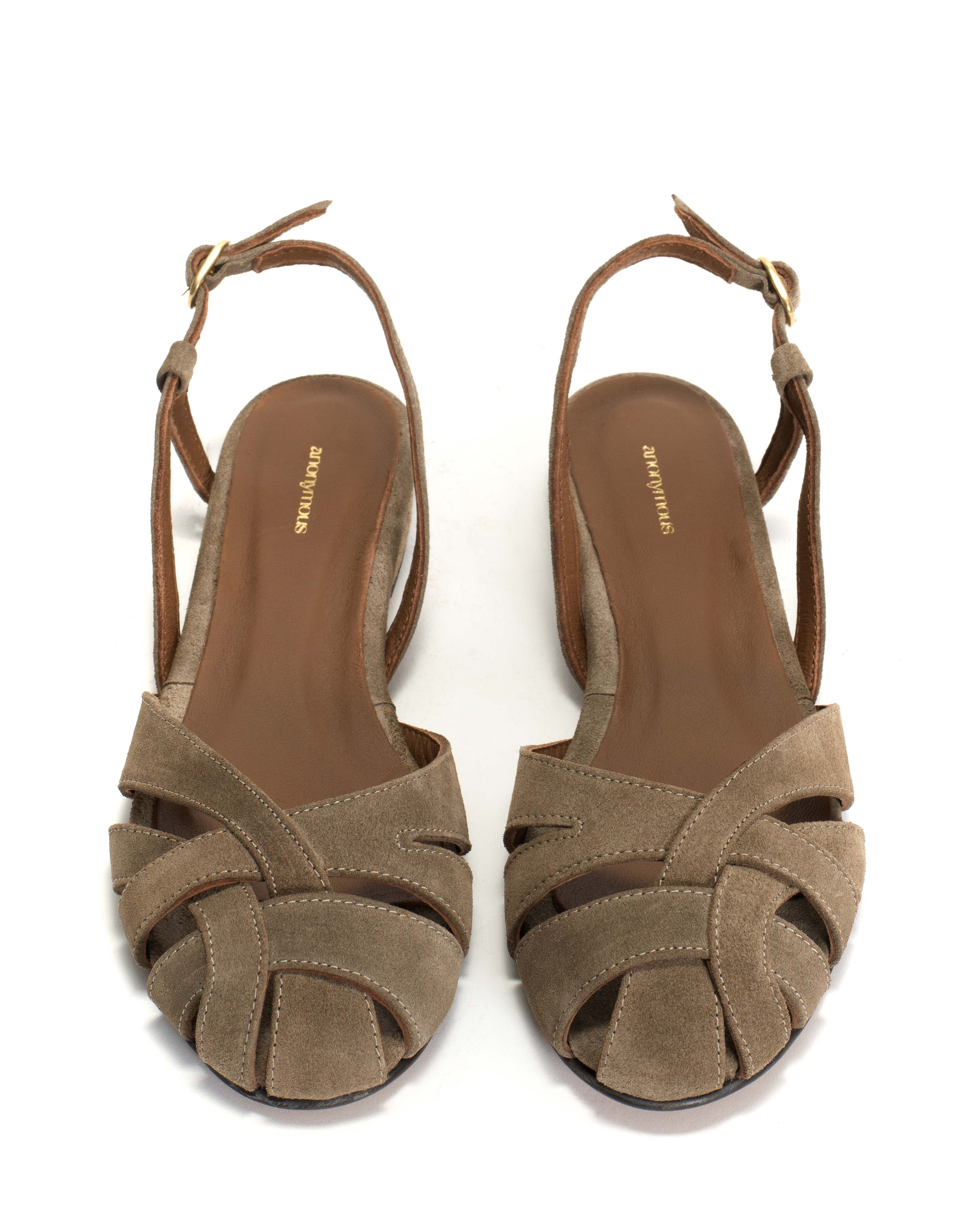 Banie 20 Calf suede Mushroom - Image 3