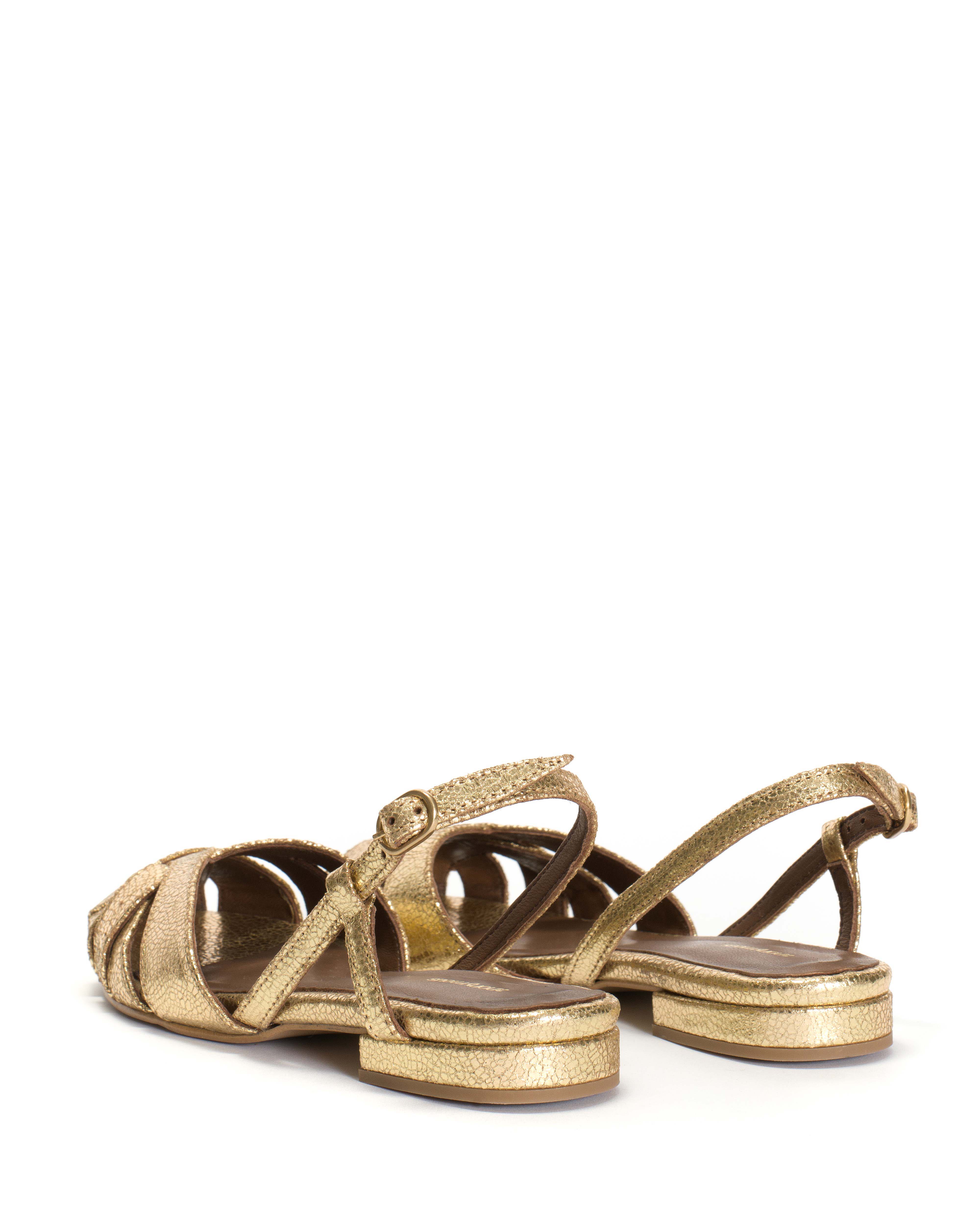 Banie 20 Crackled metallic goat Gold - Image 5