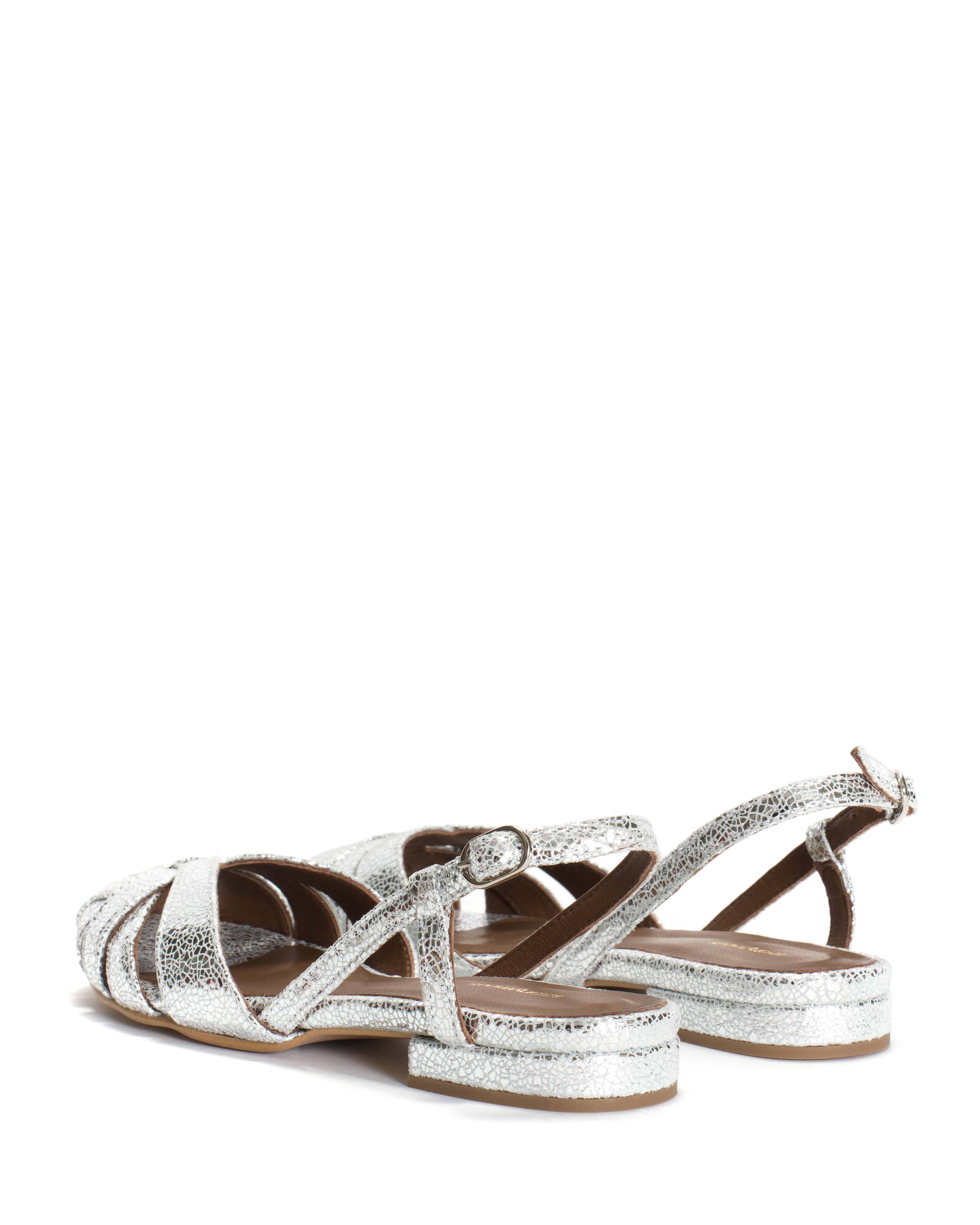 Banie 20 Crackled metallic goat Silver - Image 5