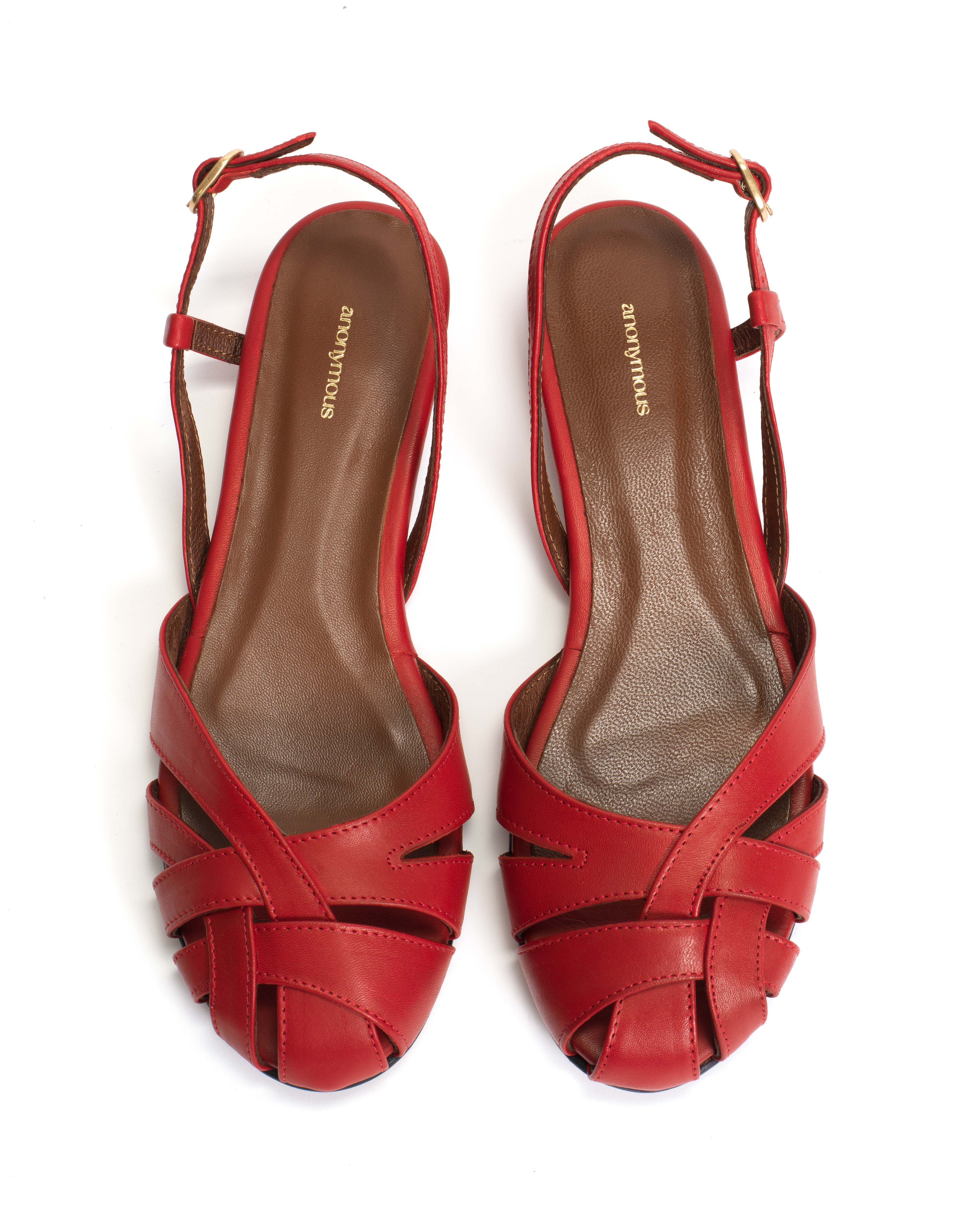 Banie 20 Soft calf Ruby red - Image 3