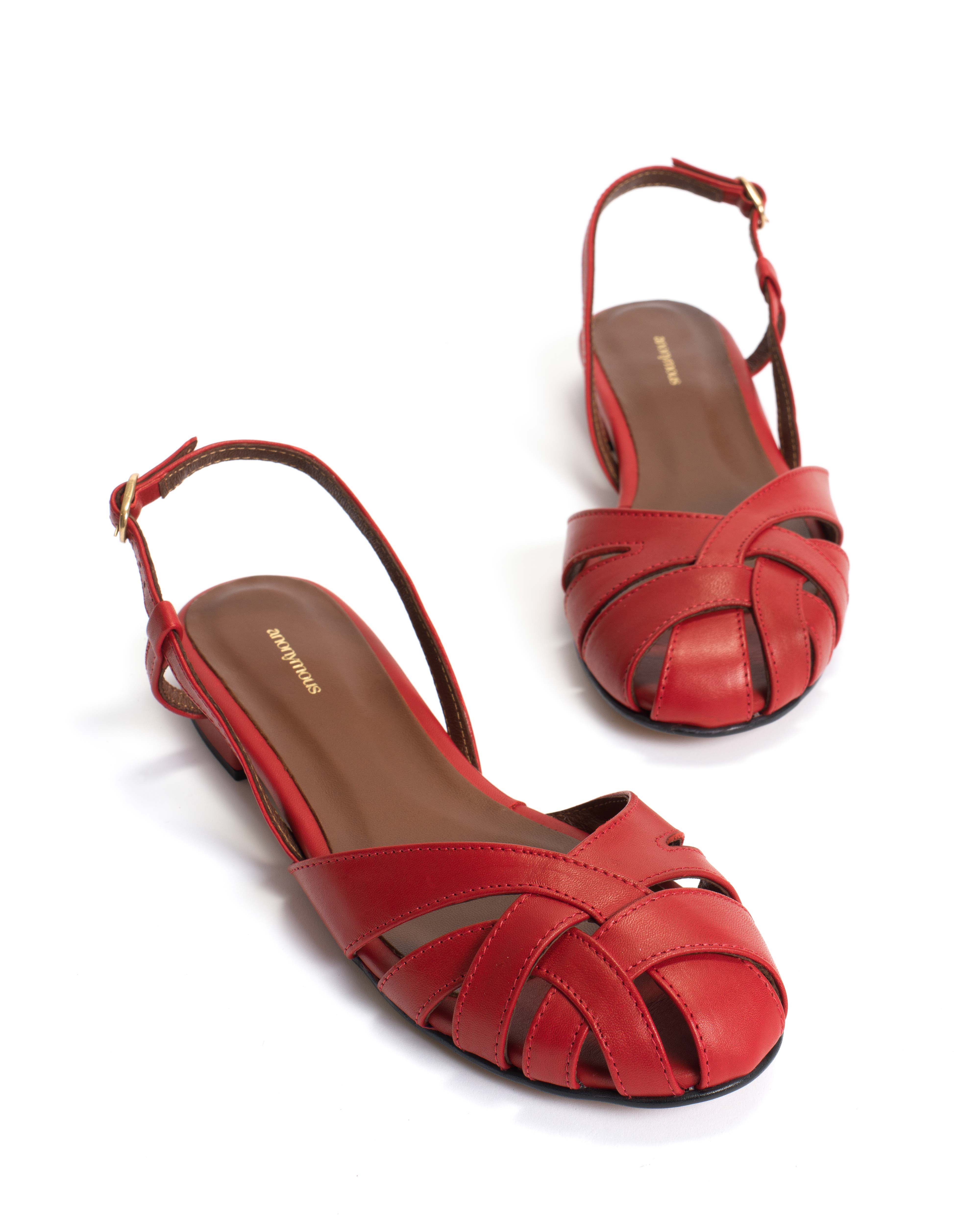 Banie 20 Soft calf Ruby red - Image 5