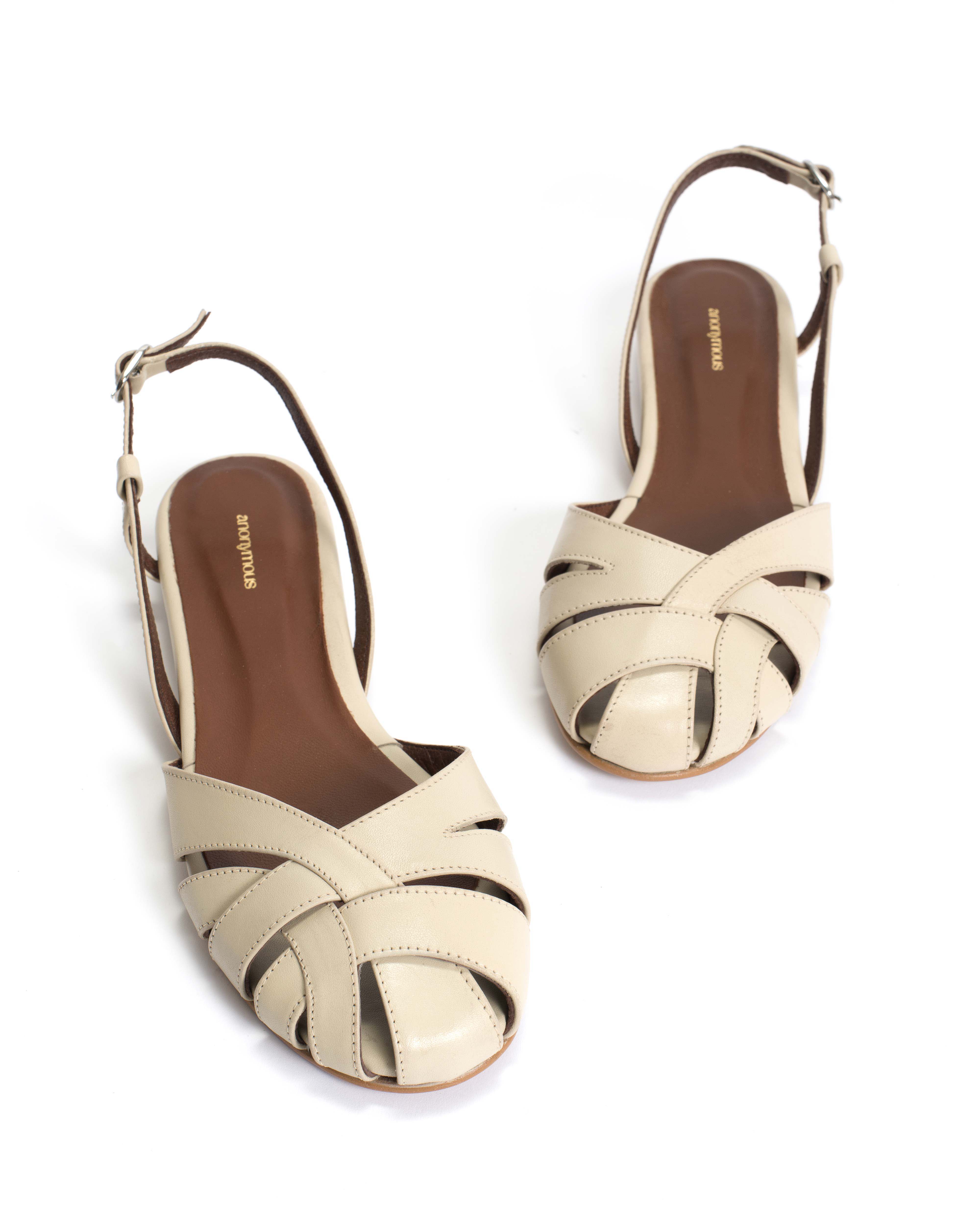 Banie 20 Soft calf White sand - Image 5