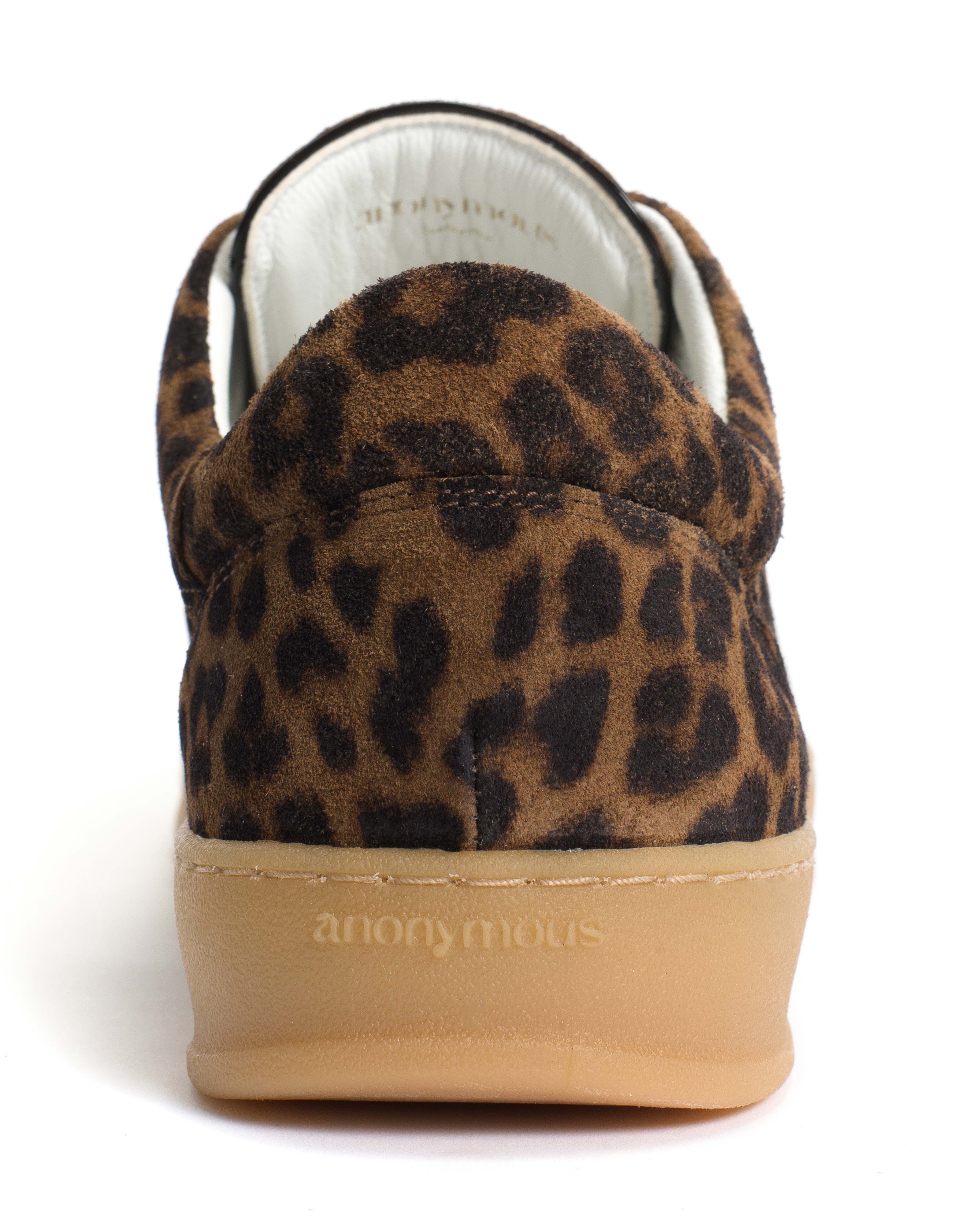 Blaire Calf suede print & polished soft calf Leopard & black - Image 9