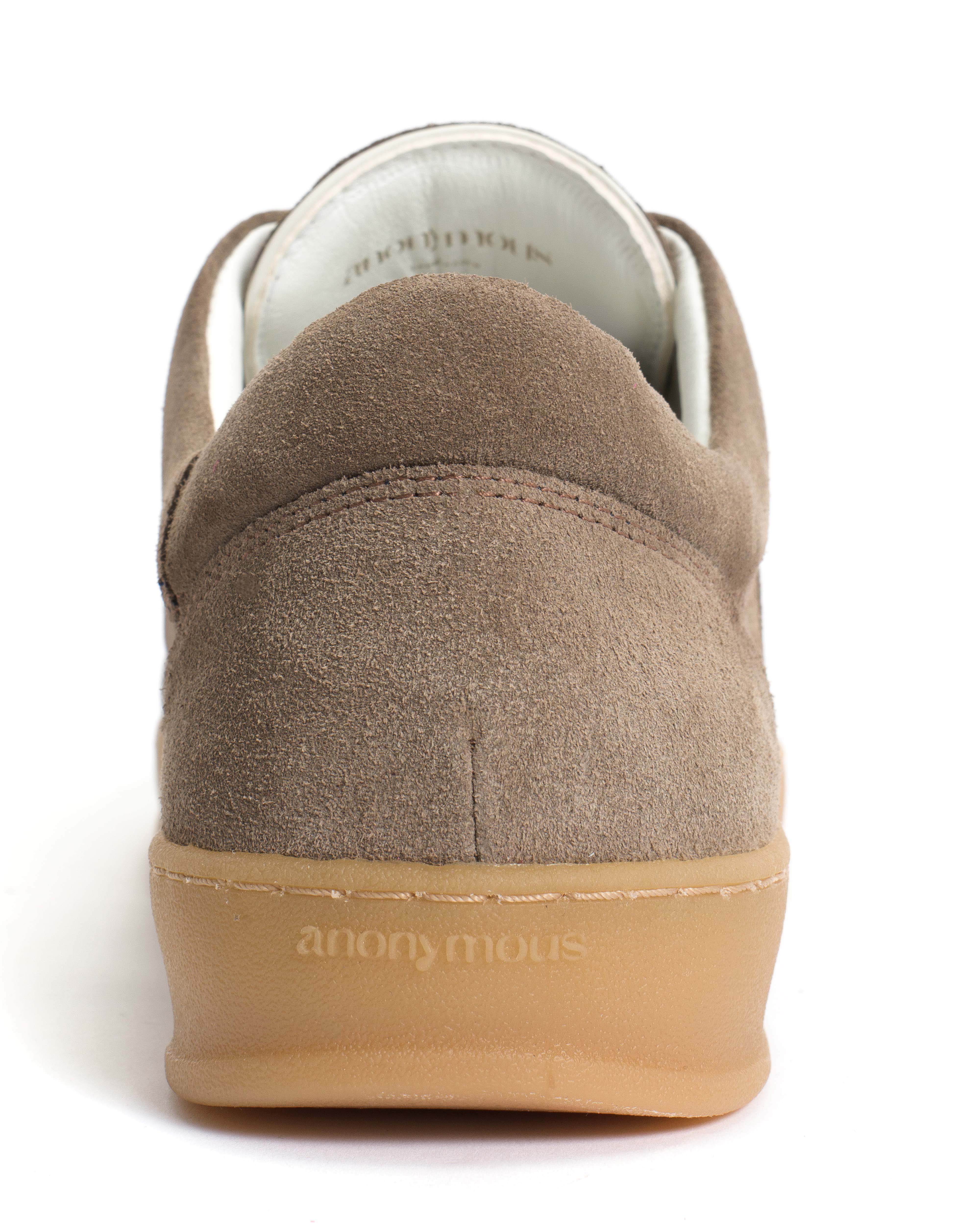Blaire Calf suede & sleek leather Mushroom & sand white - Image 7