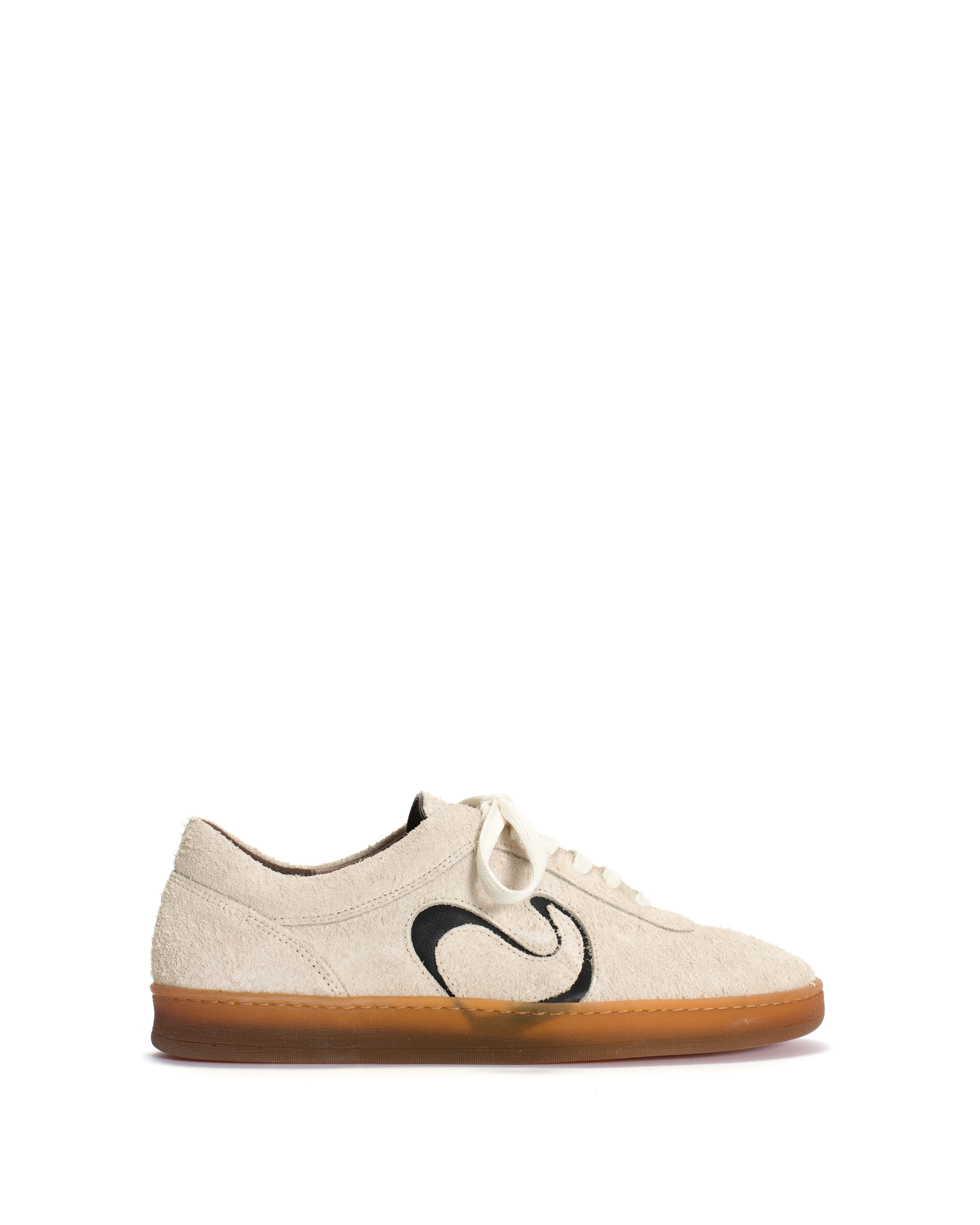 Blaire hevea Plushed calf suede Vanilla cream