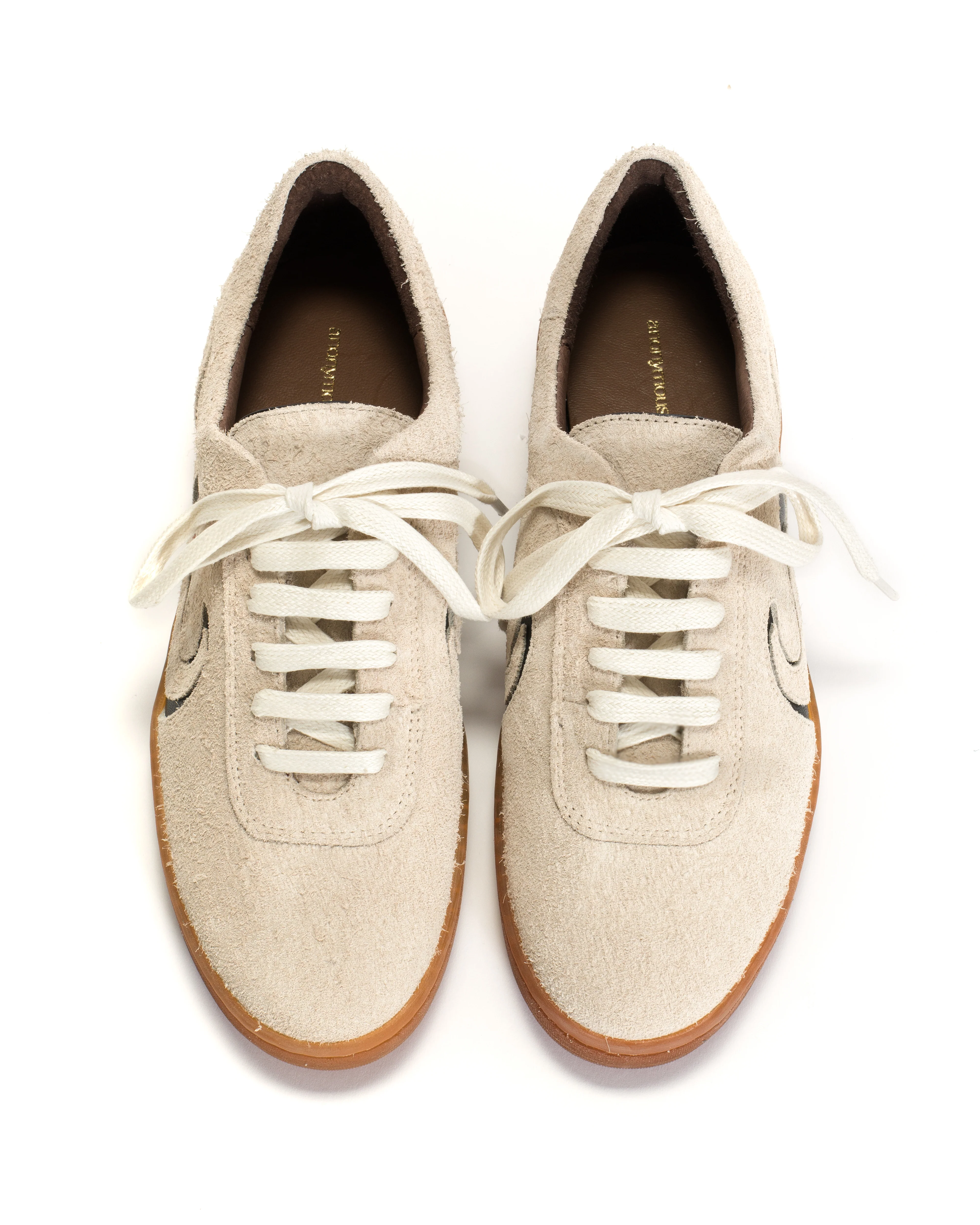 Blaire hevea Plushed calf suede Vanilla cream - Image 4