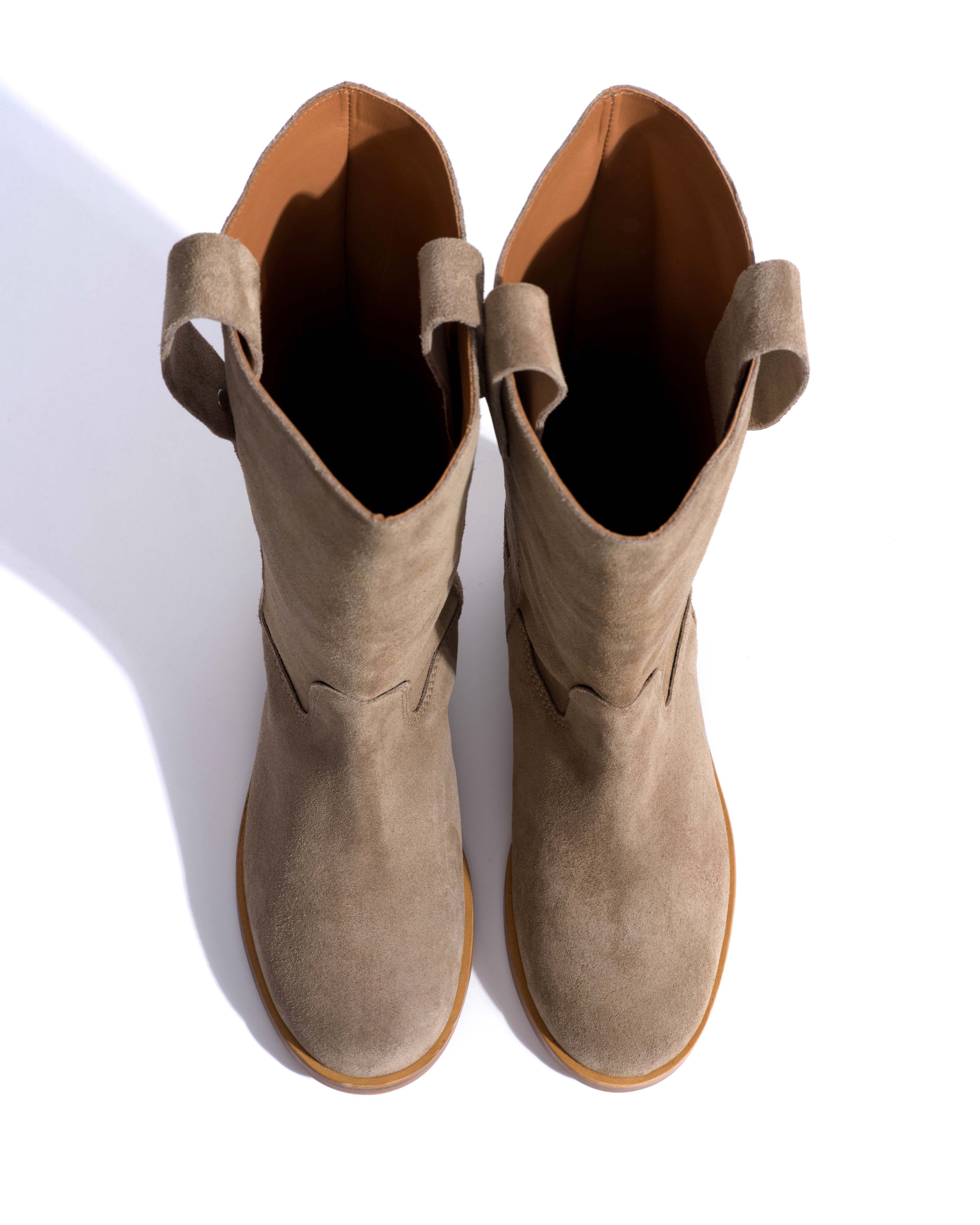 Brinesh Calf suede Mushroom - Image 5