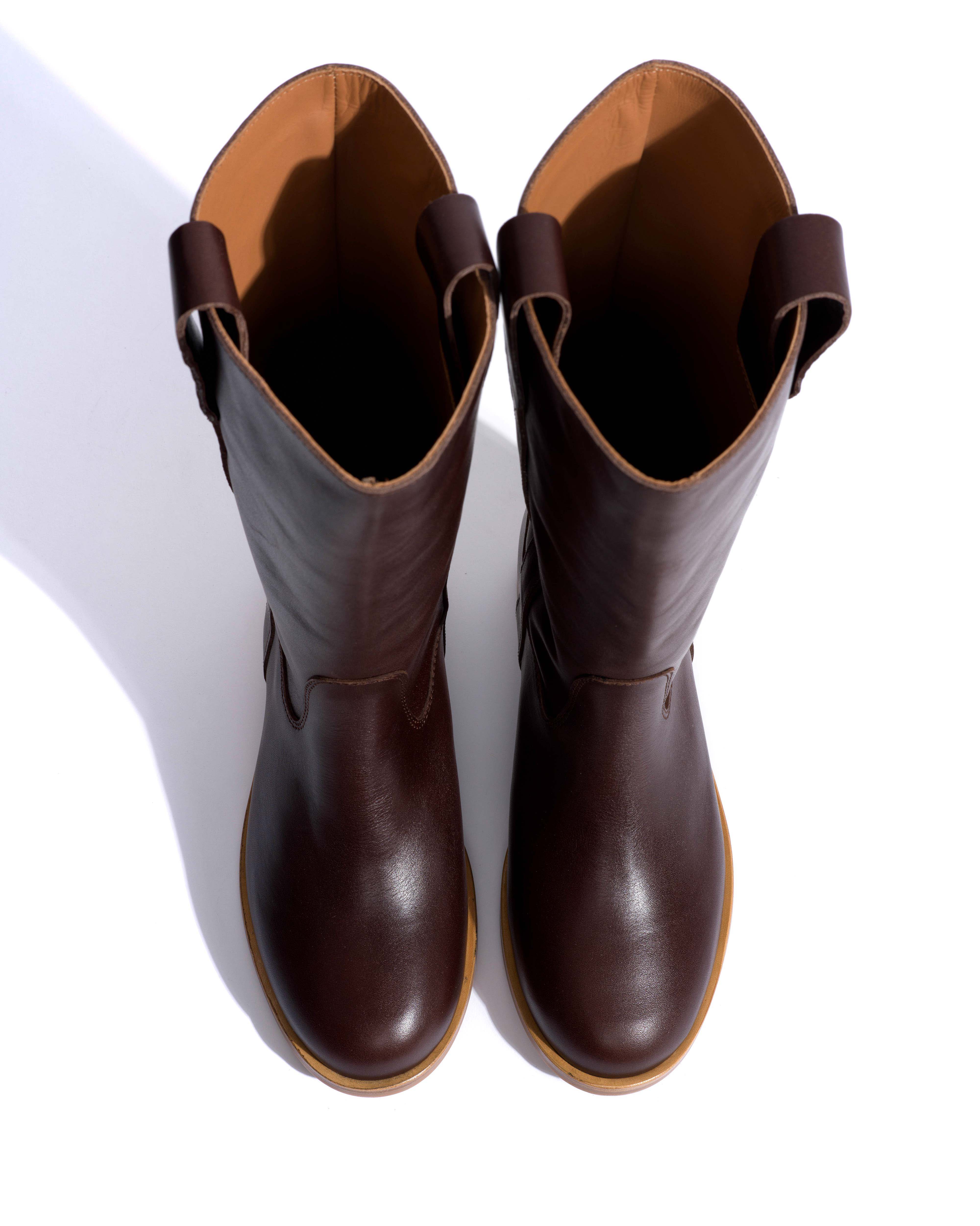 Brinesh Vegetal soft calf Coffee brown - Image 5