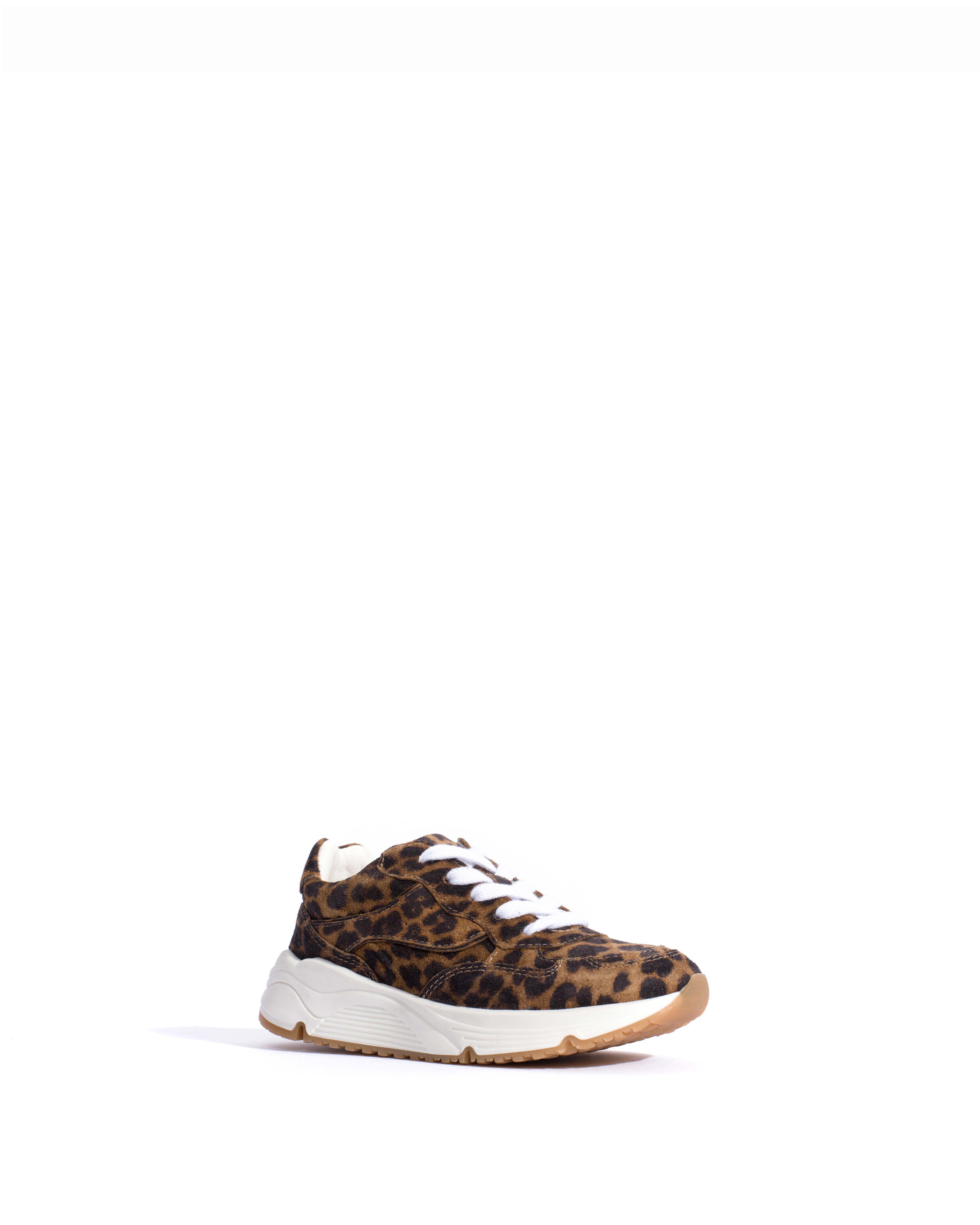 Cally junior Calf suede print Leopard - Image 2
