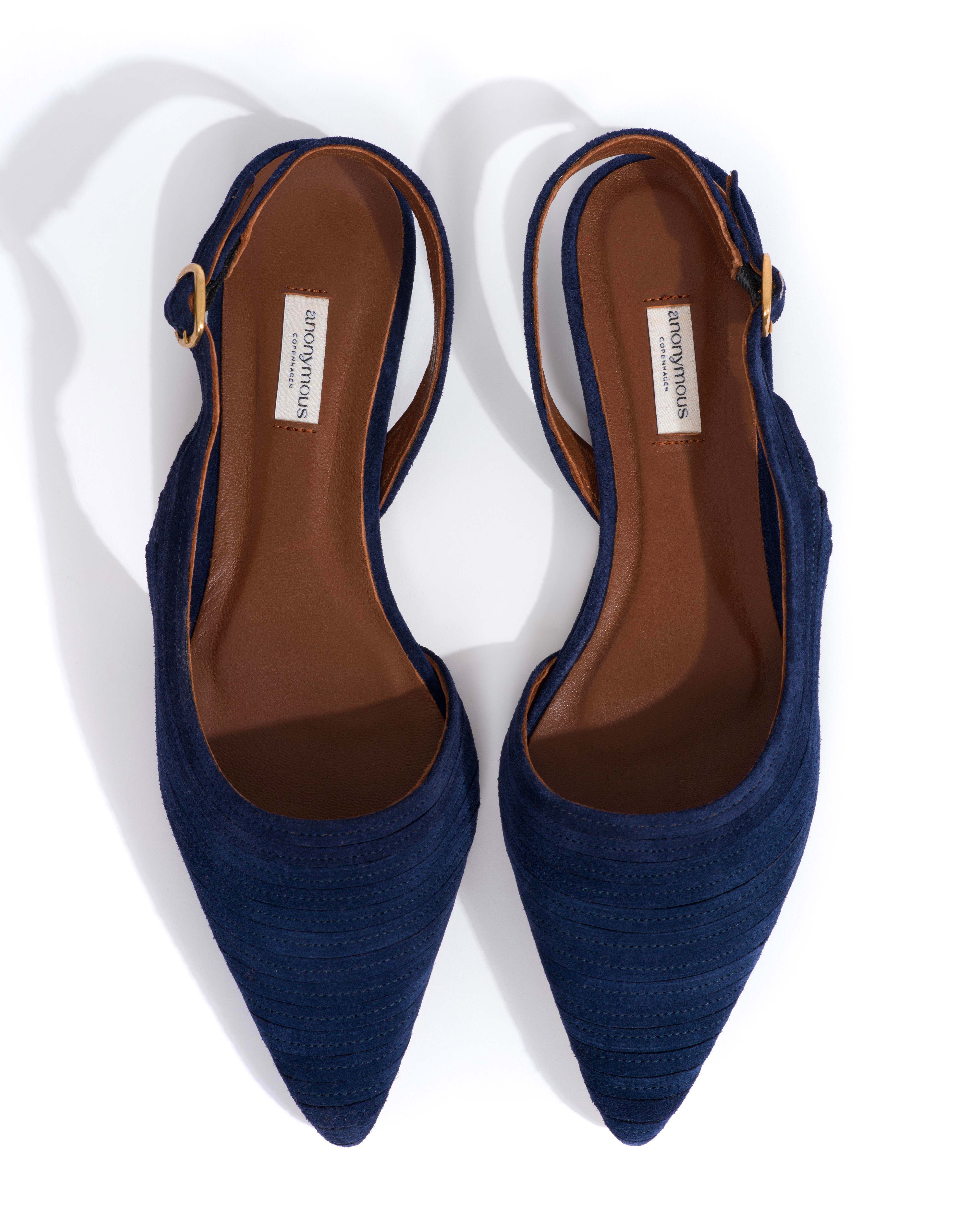 Carla 10 Calf suede Ink blue - Image 4