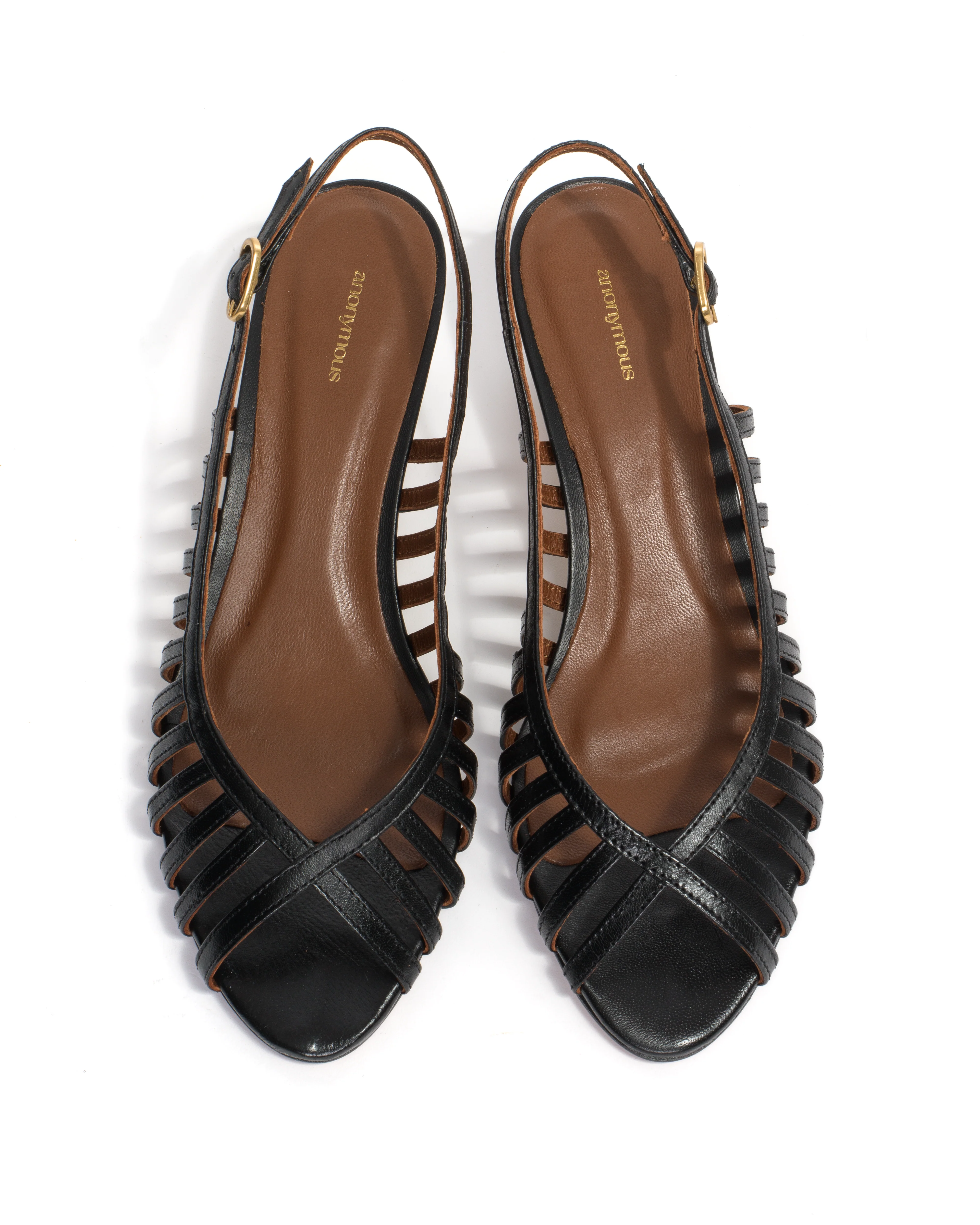 Carminho 40 stiletto Shiny lamb Black - Image 5