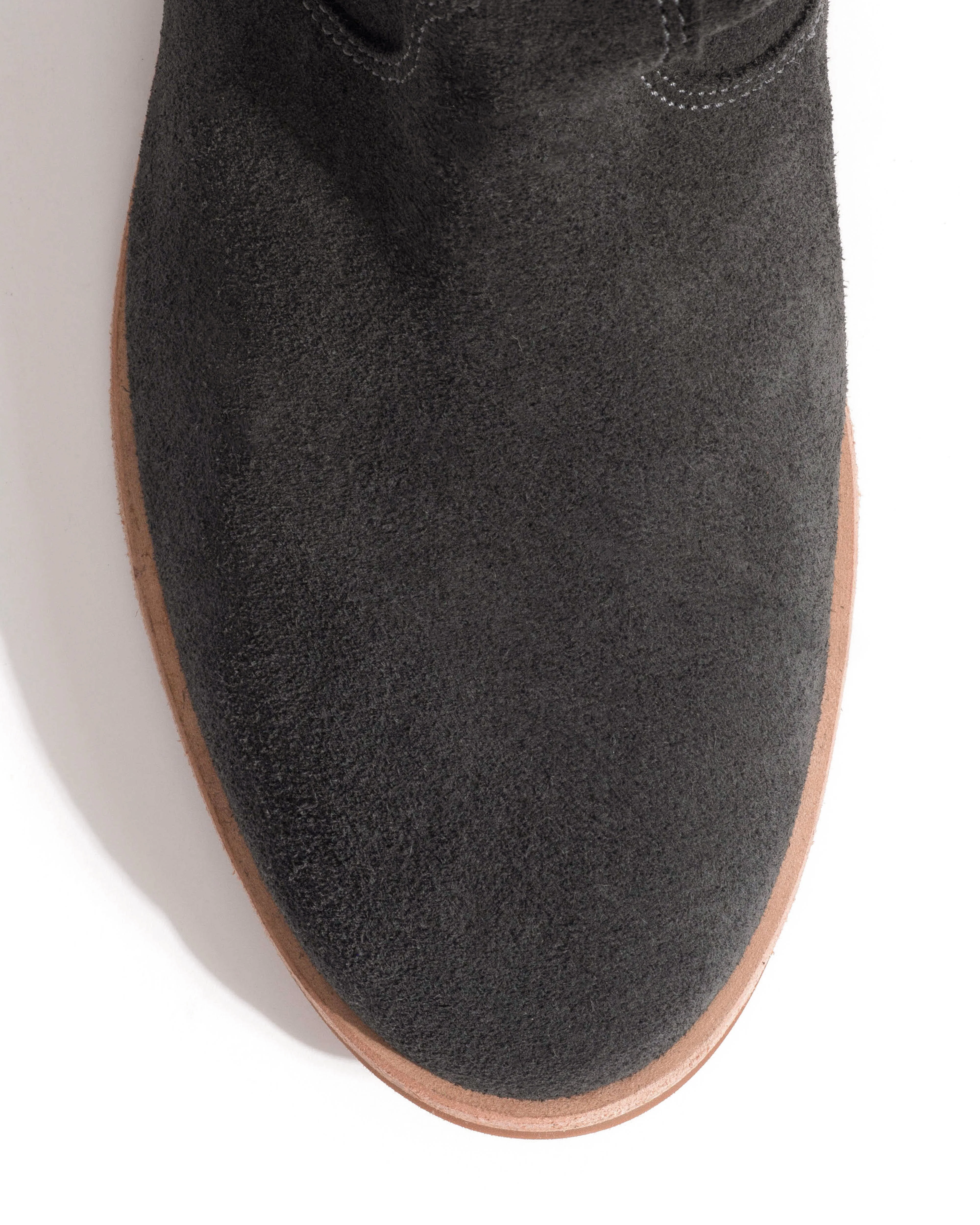 Claudia Calf suede Off black - Image 5