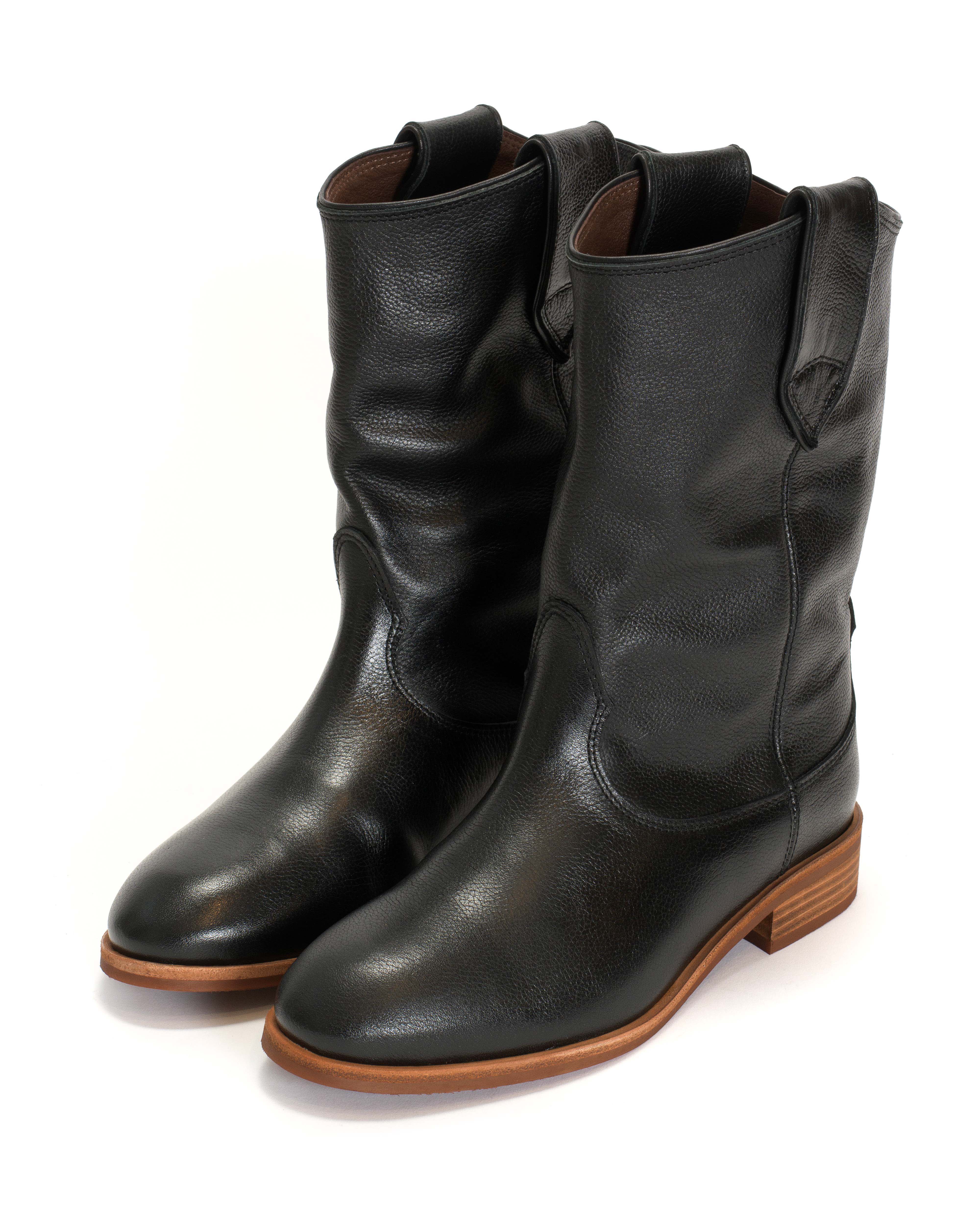 Claudia Pebbled soft calf Black - Image 2