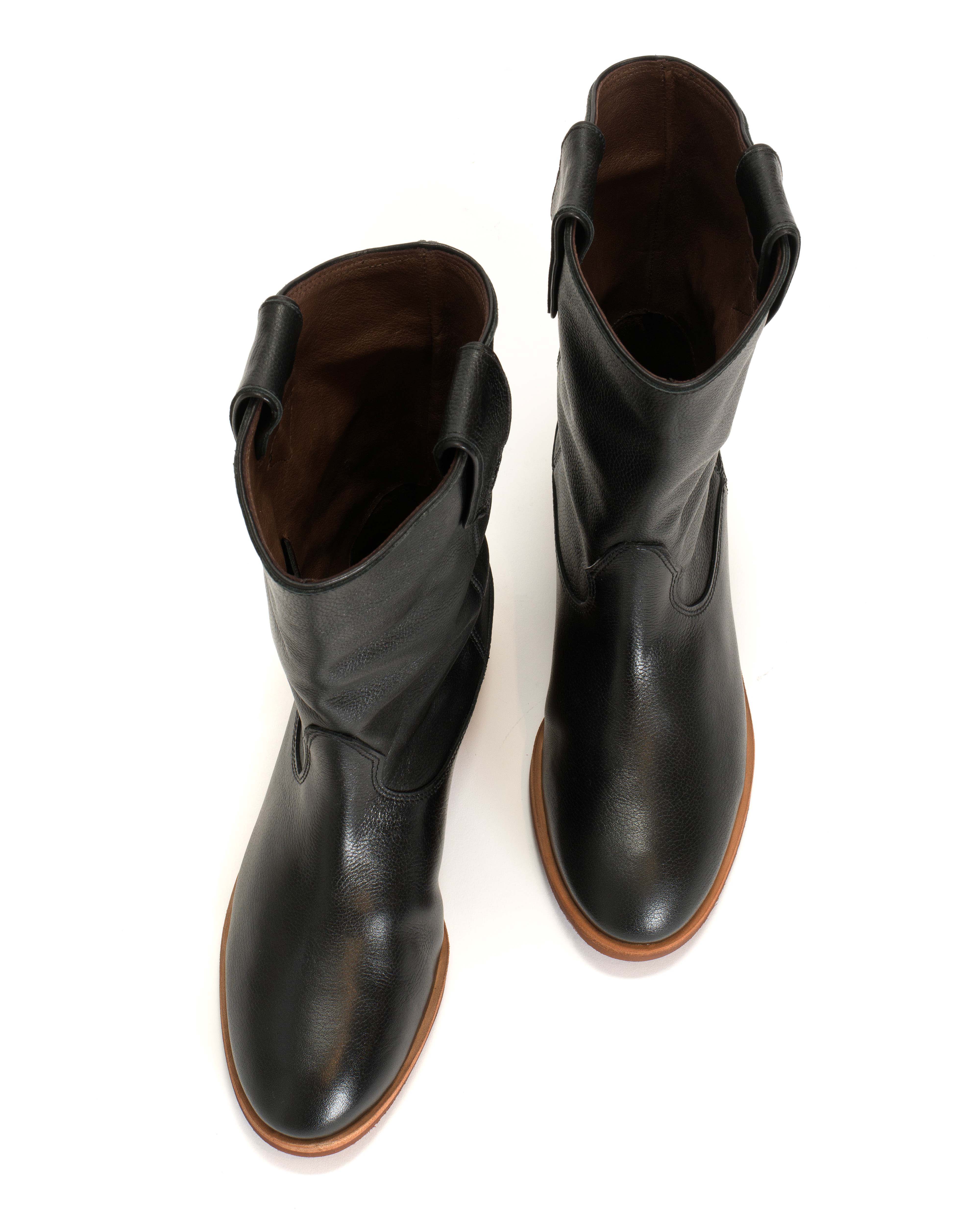 Claudia Pebbled soft calf Black - Image 4