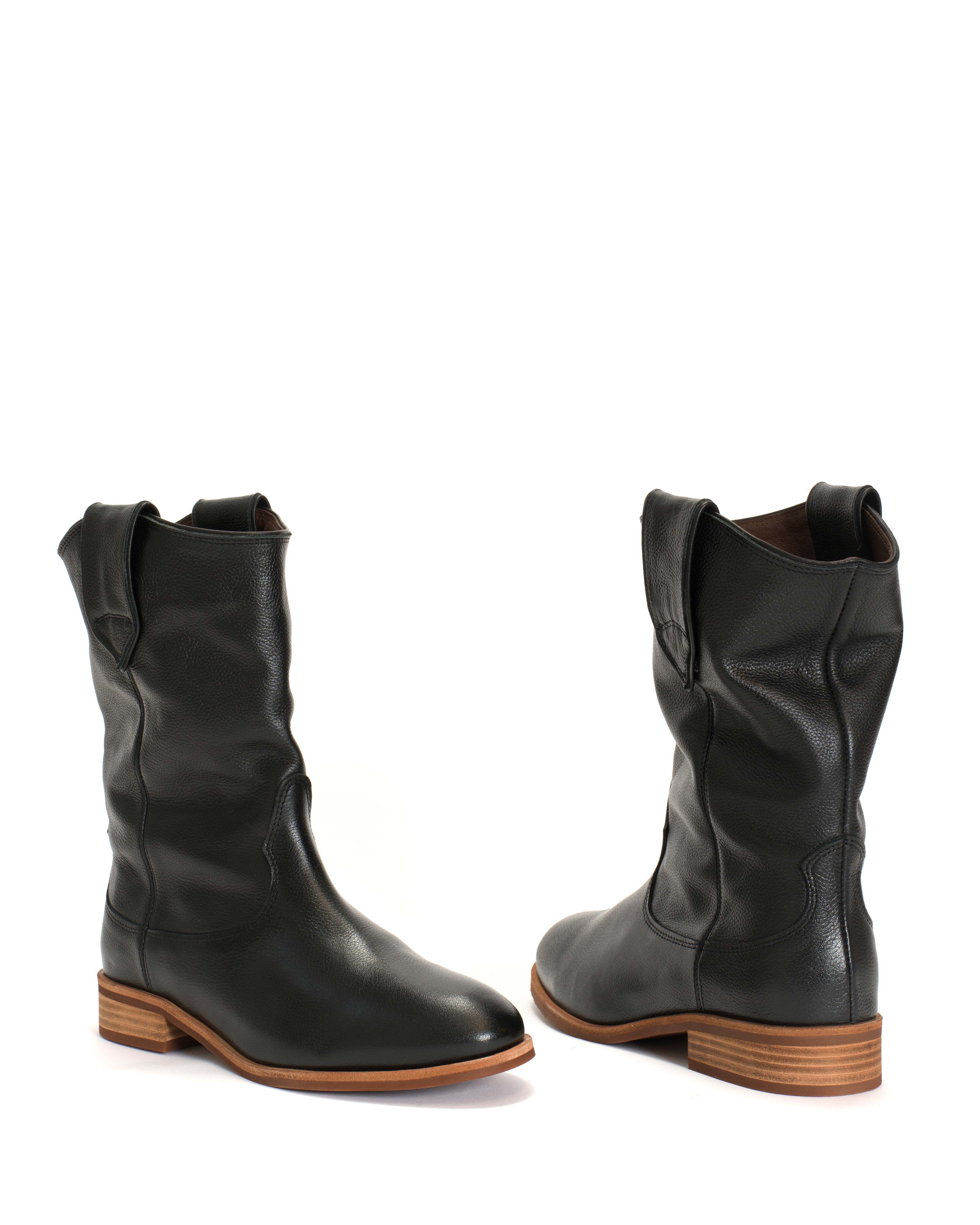 Claudia Pebbled soft calf Black - Image 5