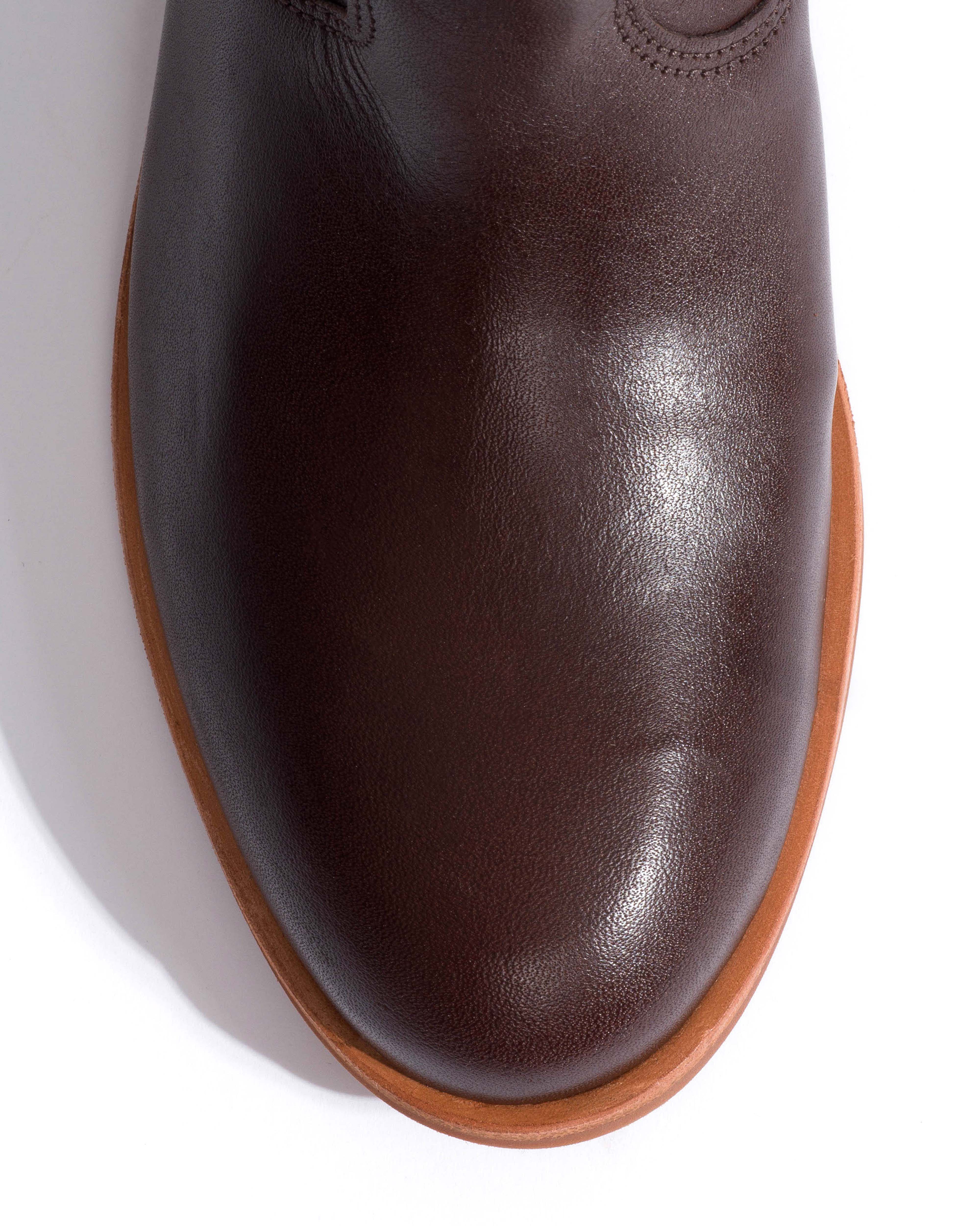 Claudia Vegetal soft calf Coffee brown - Image 5