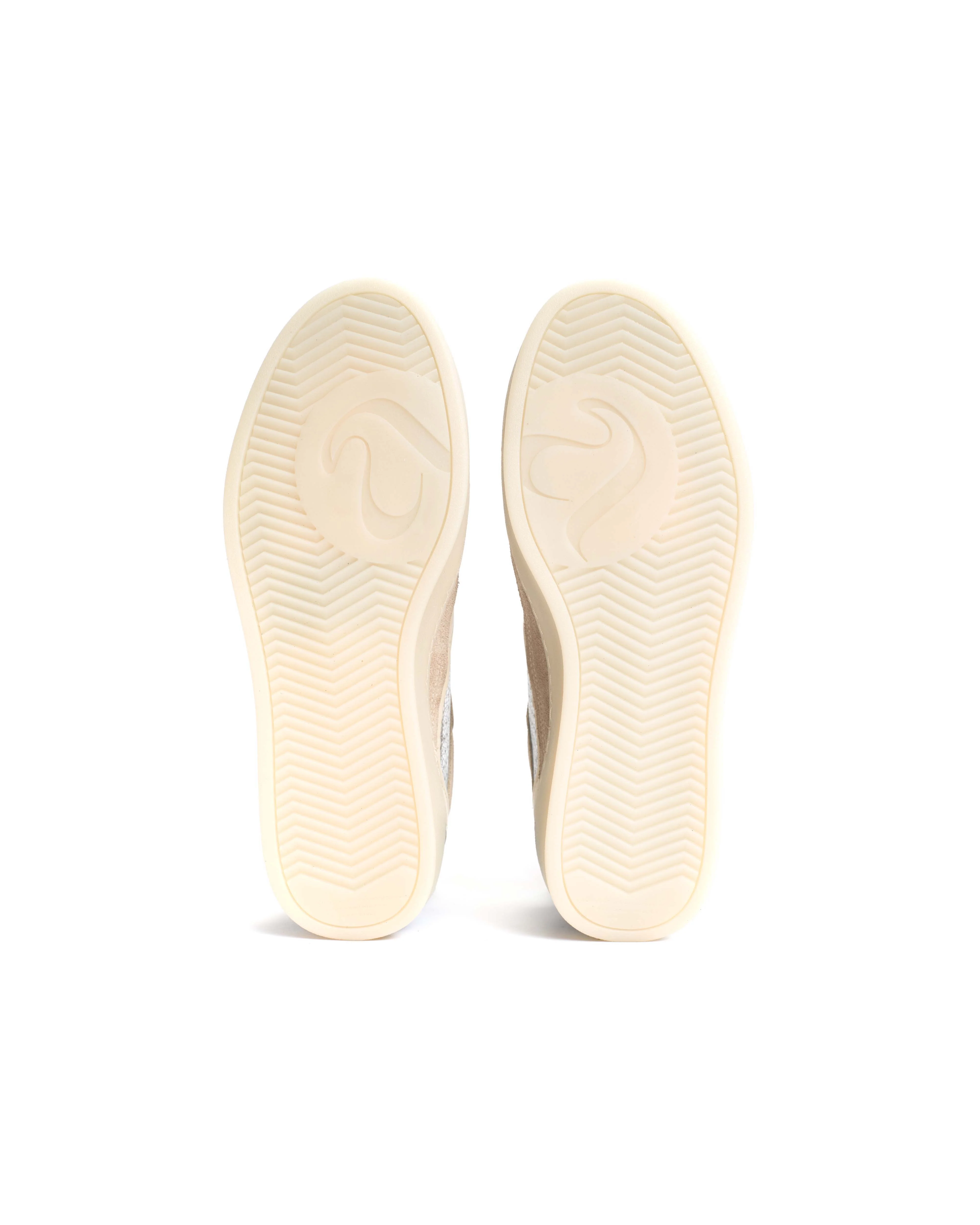 Dabbie Calf suede & mix White sand & silver mix - Image 6