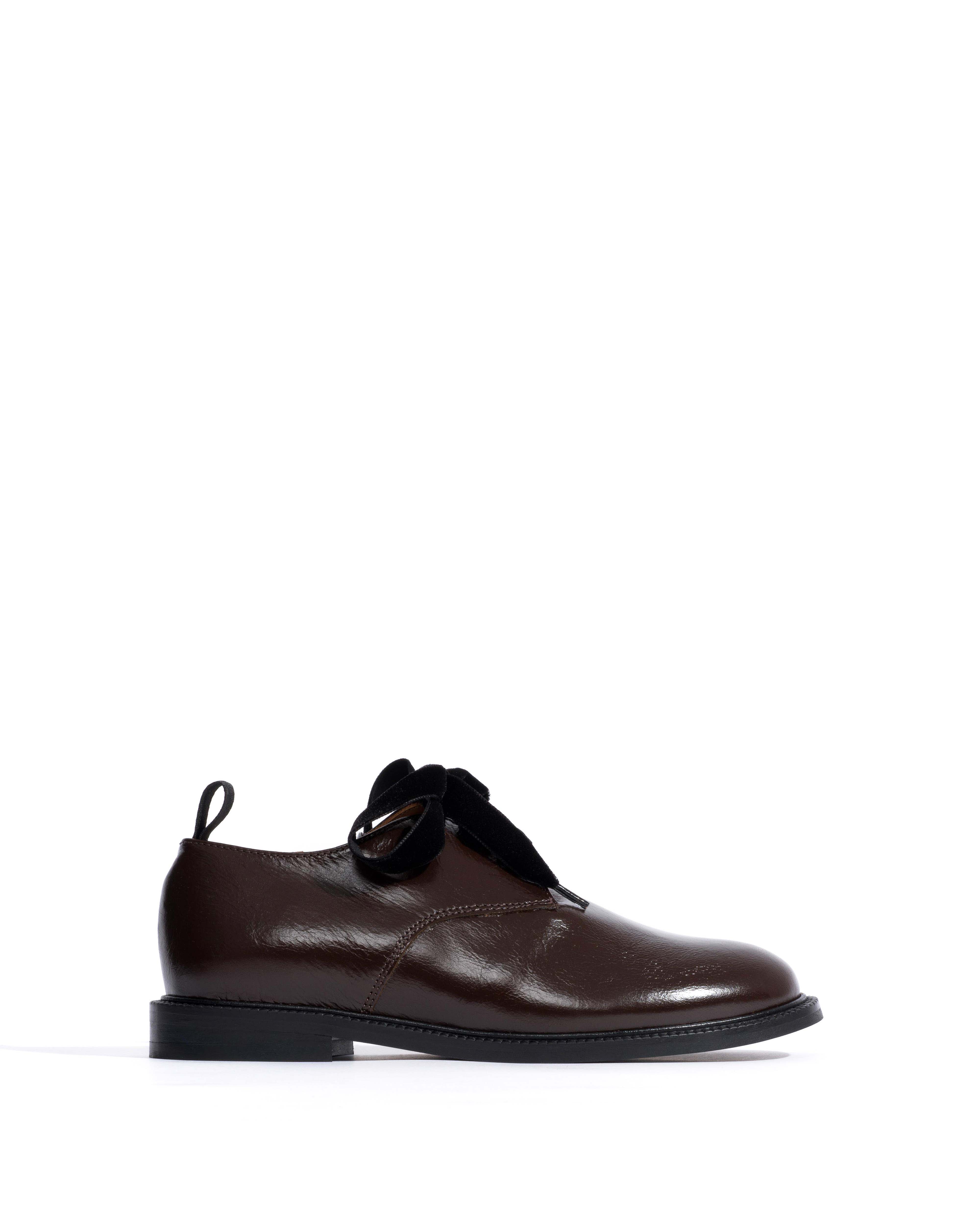 Derb Crinkled soft calf Espresso brown