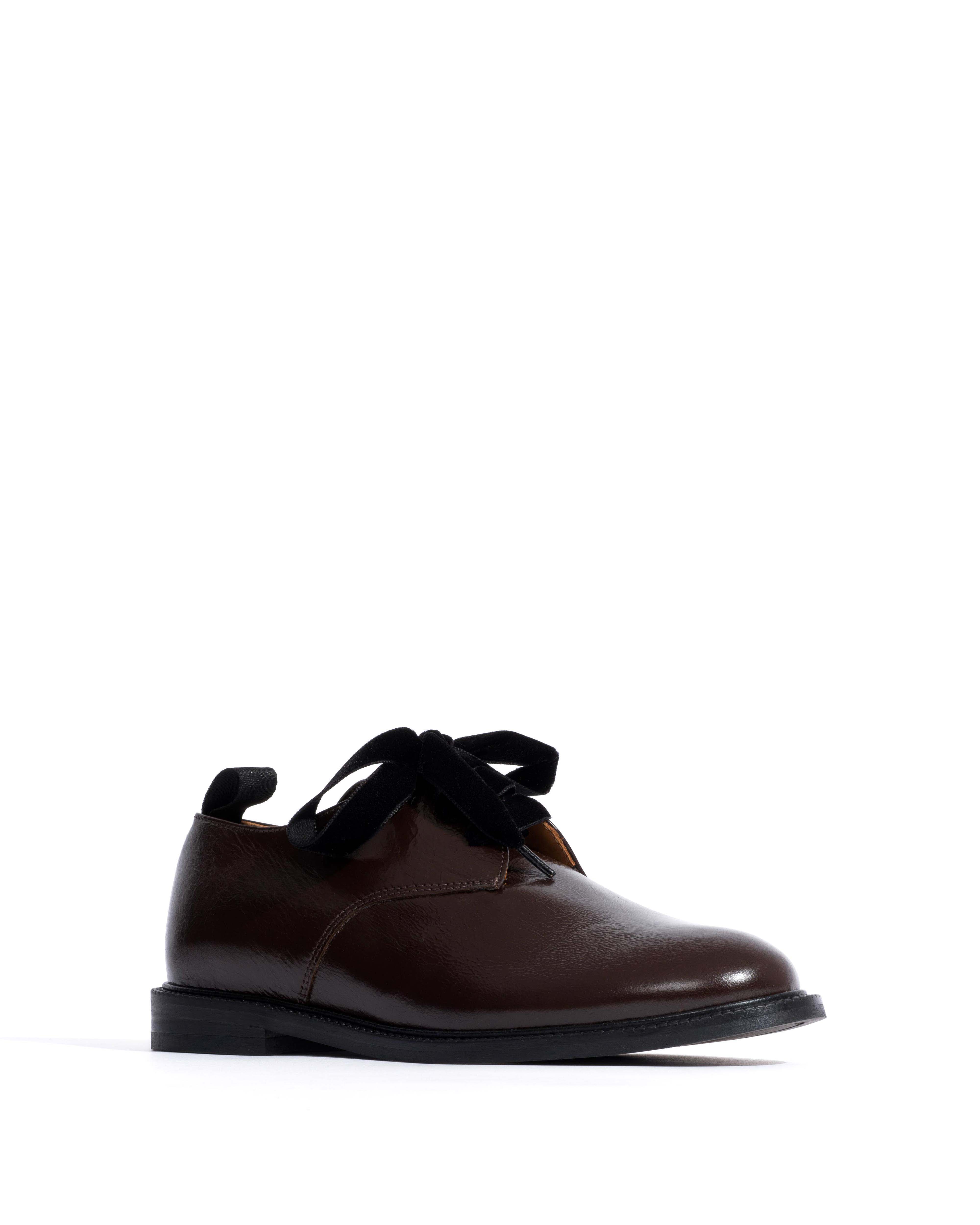 Derb Crinkled soft calf Espresso brown - Image 2
