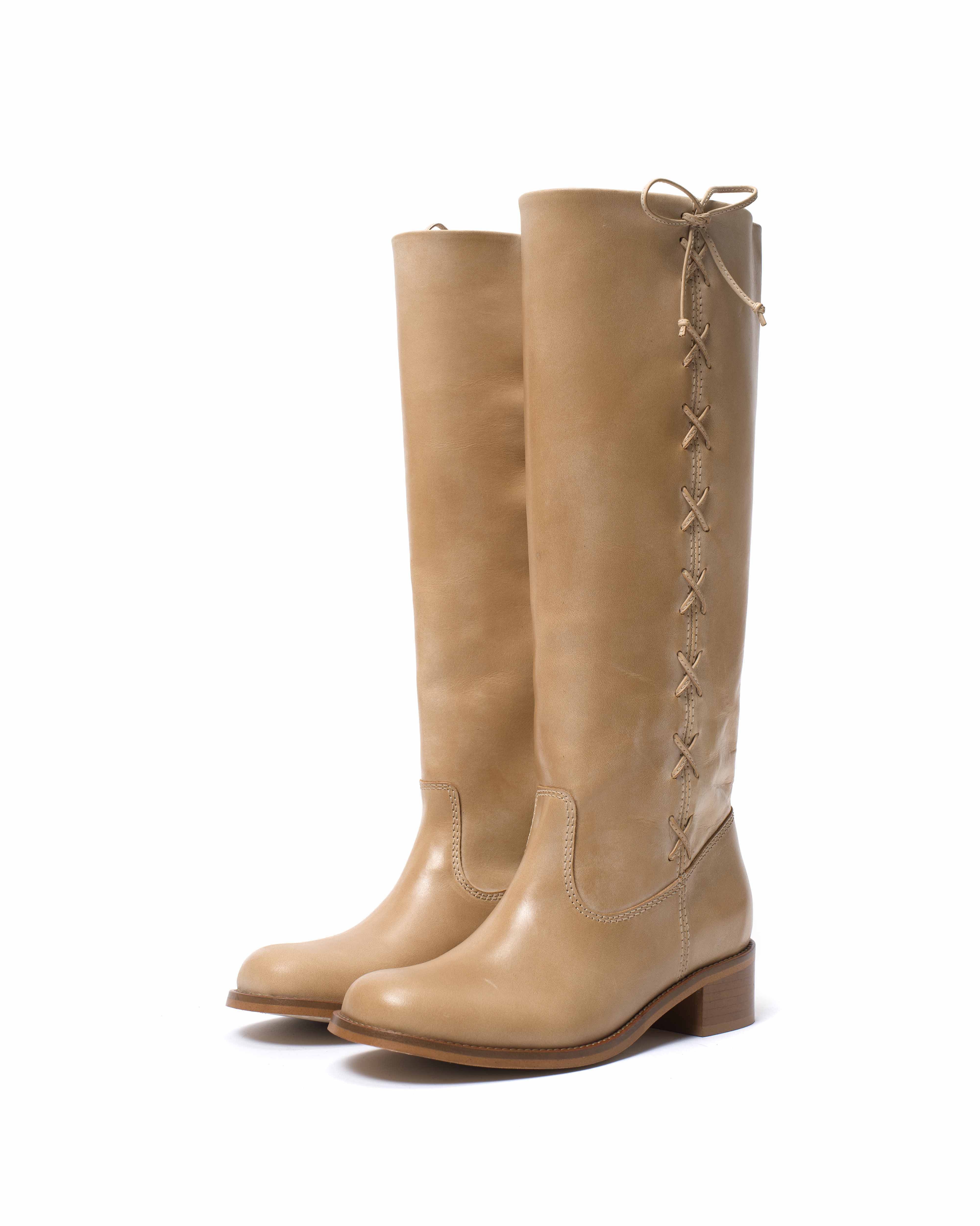 Dico Ann Side laces Escovado Light tan - Image 2
