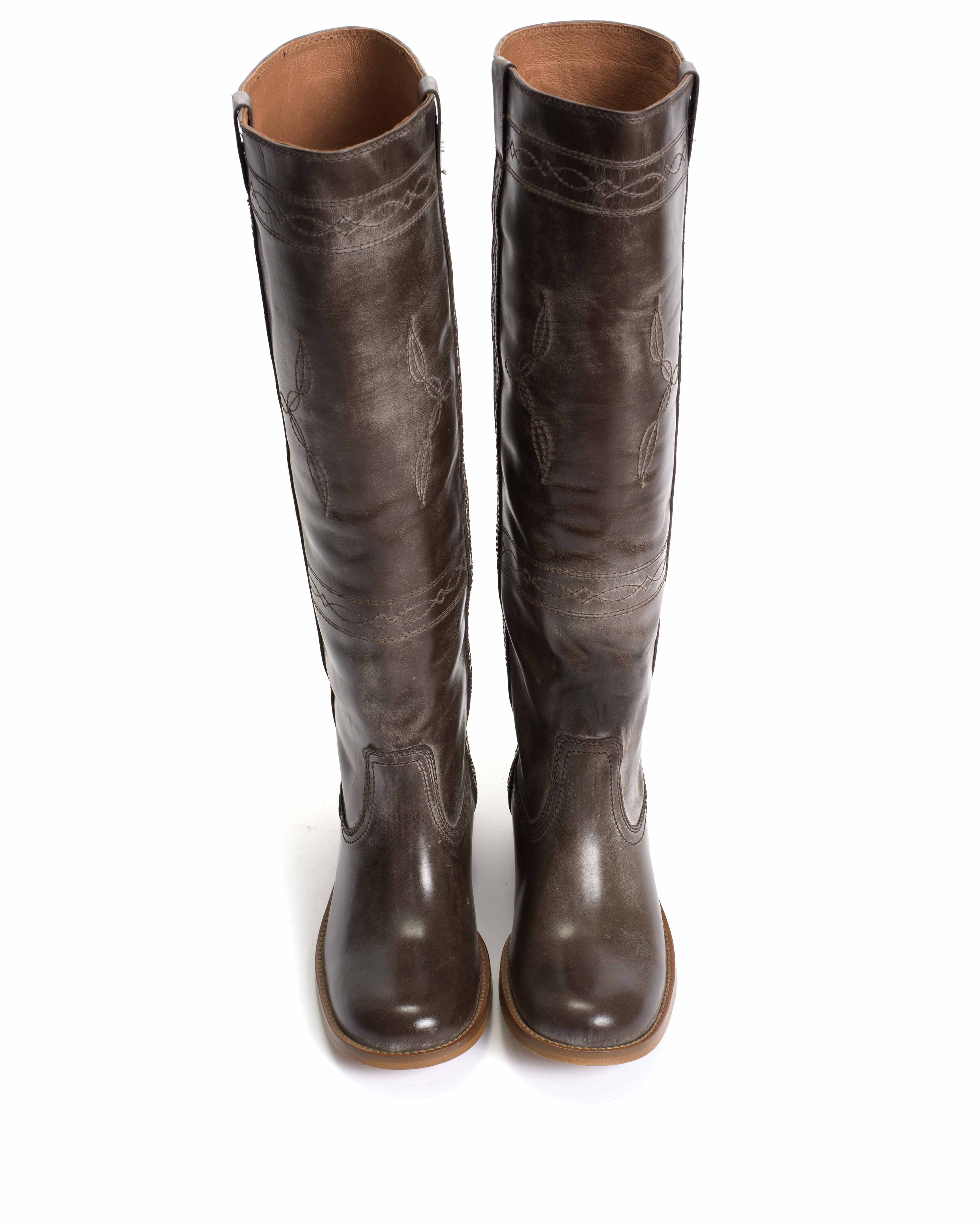 Dico Ann Western stitch Escovado Dark brown - Image 4