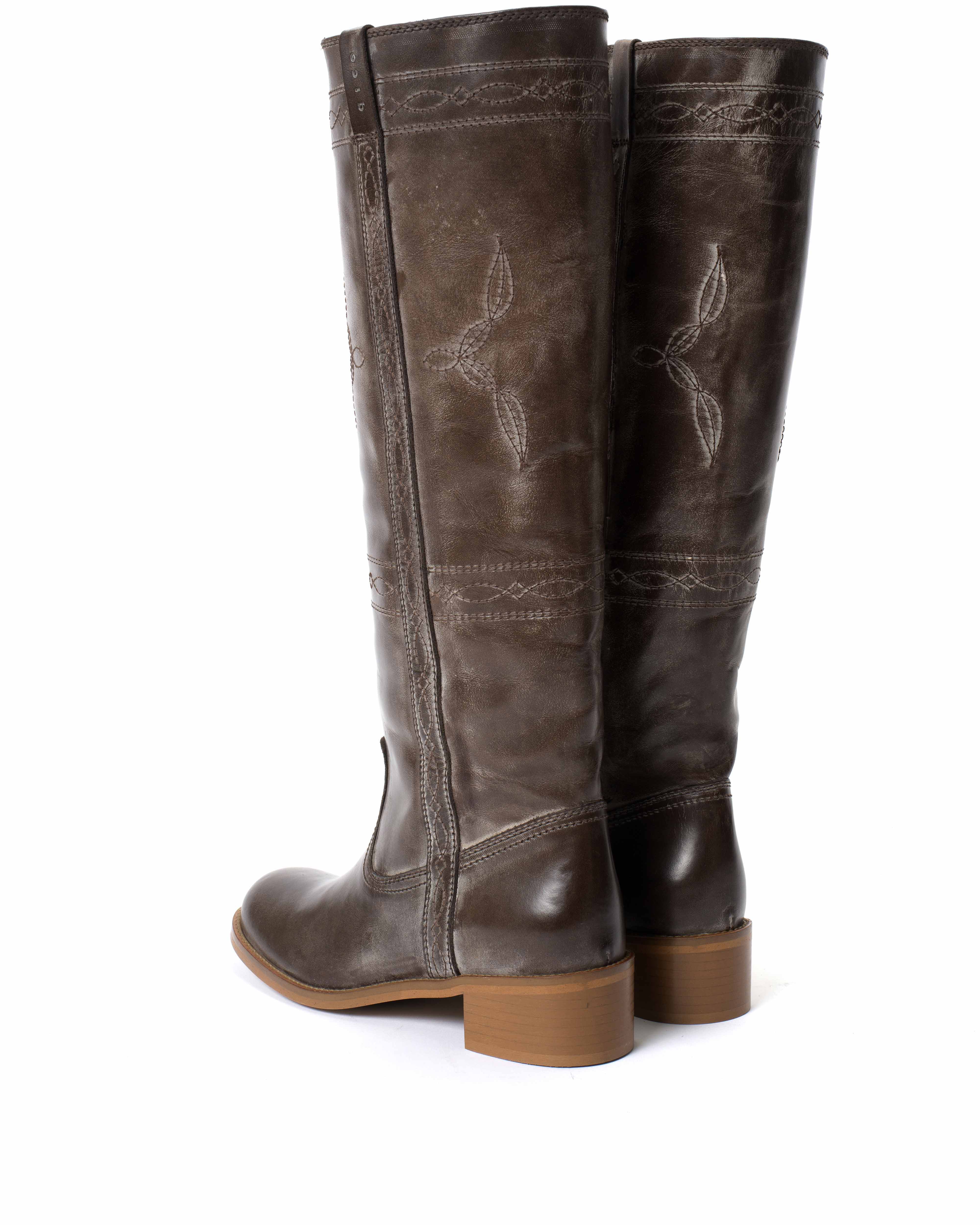 Dico Ann Western stitch Escovado Dark brown - Image 5