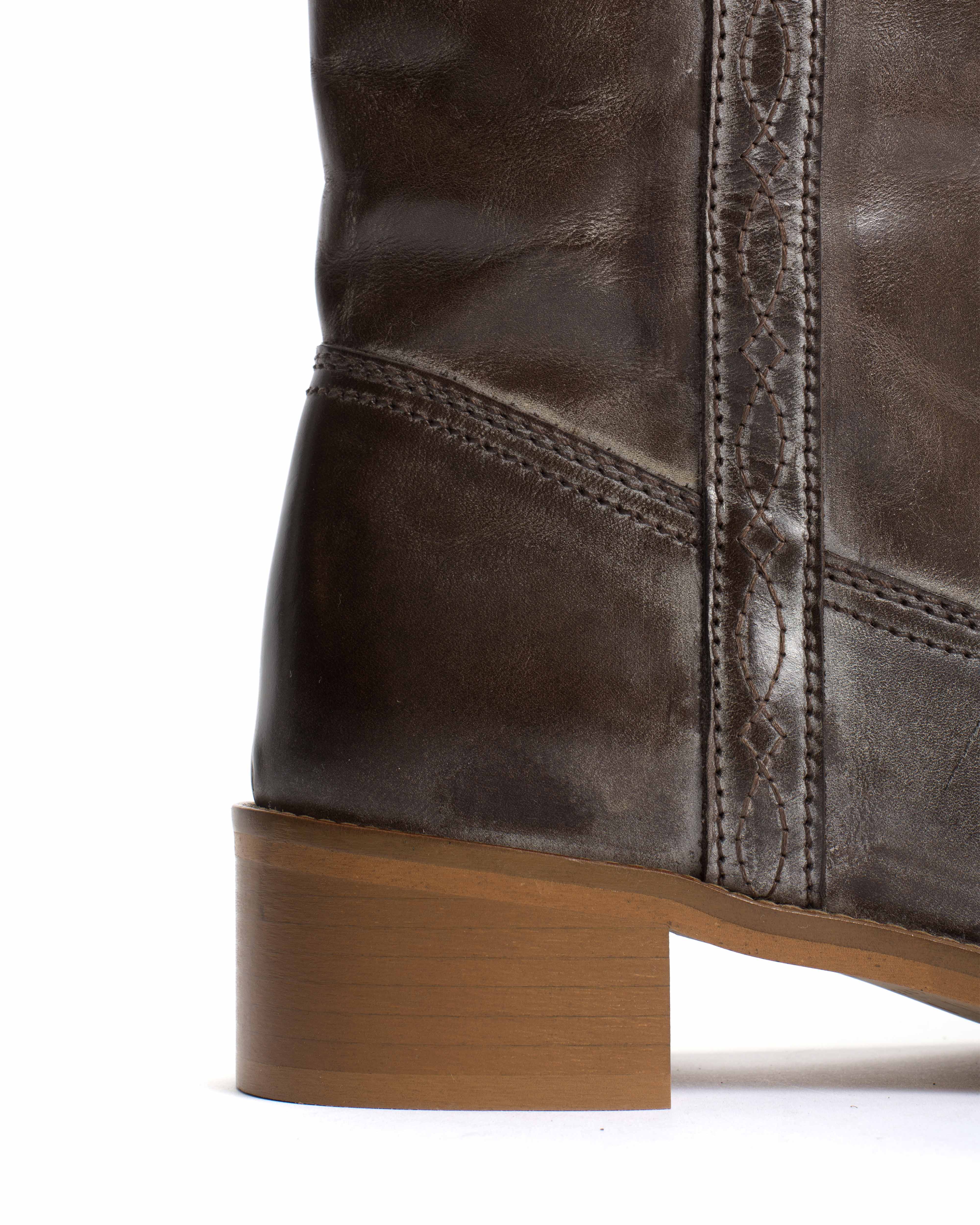 Dico Ann Western stitch Escovado Dark brown - Image 7