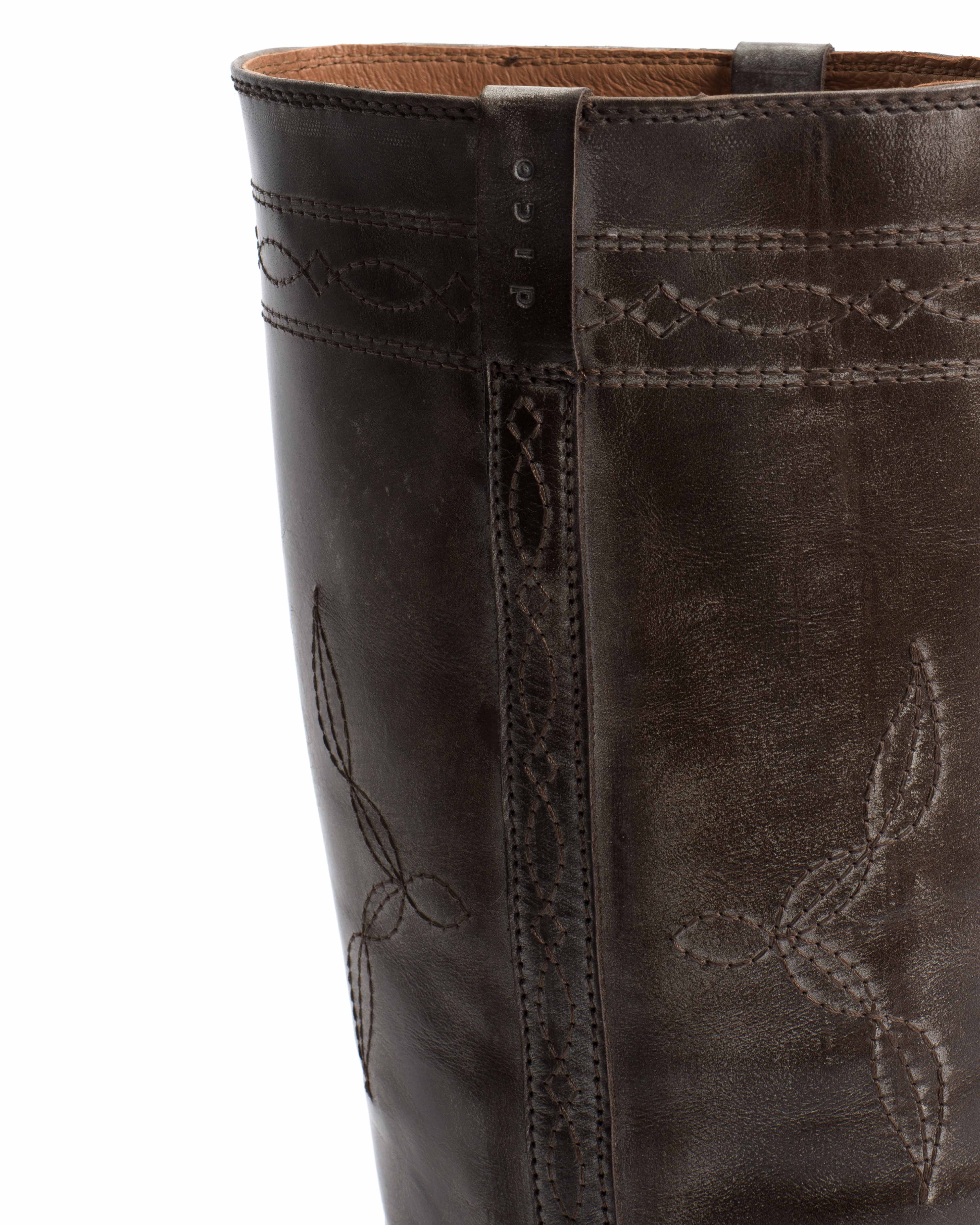 Dico Ann Western stitch Escovado Dark brown - Image 8