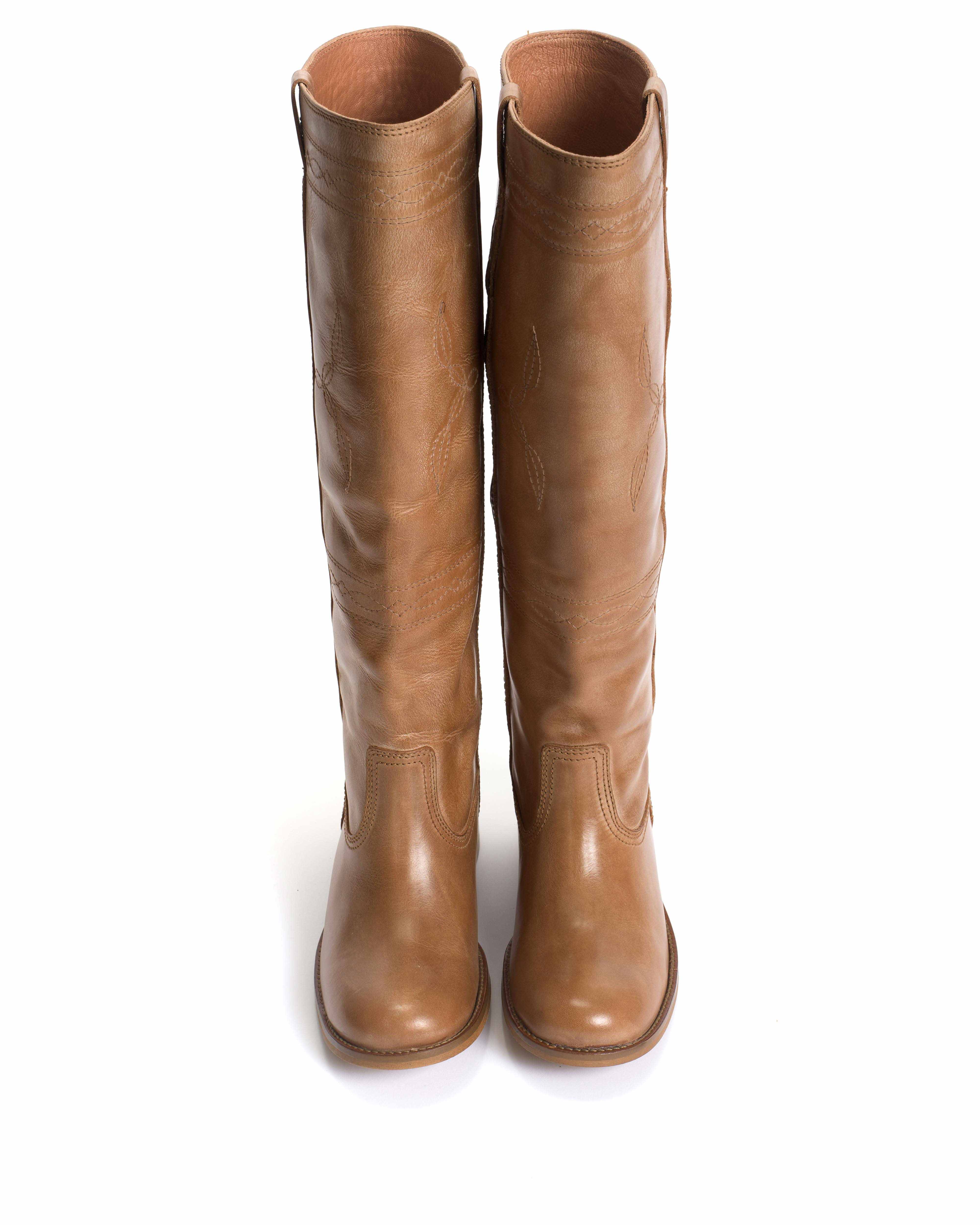 Dico Ann Western stitch Escovado Dark tan - Image 4