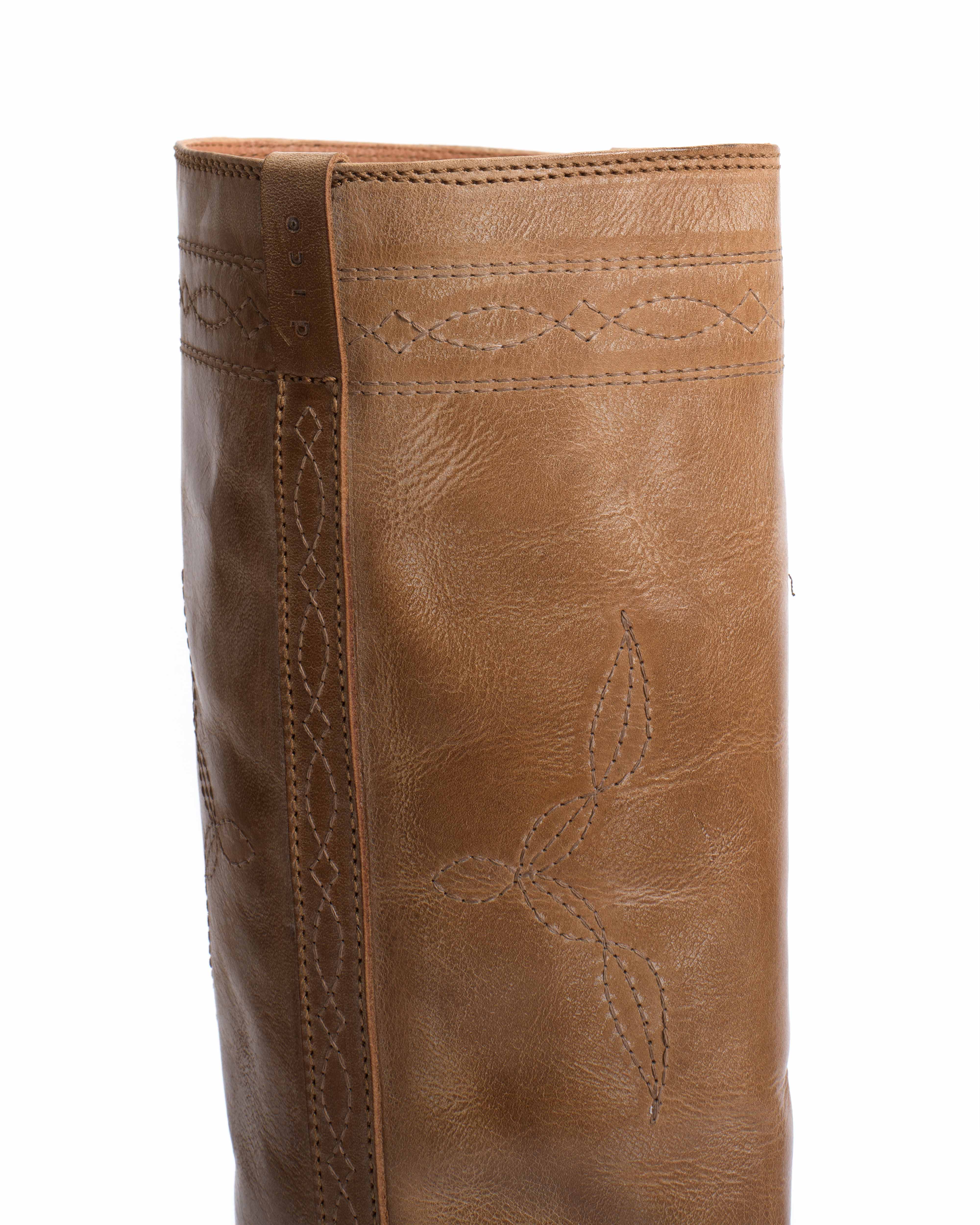 Dico Ann Western stitch Escovado Dark tan - Image 8
