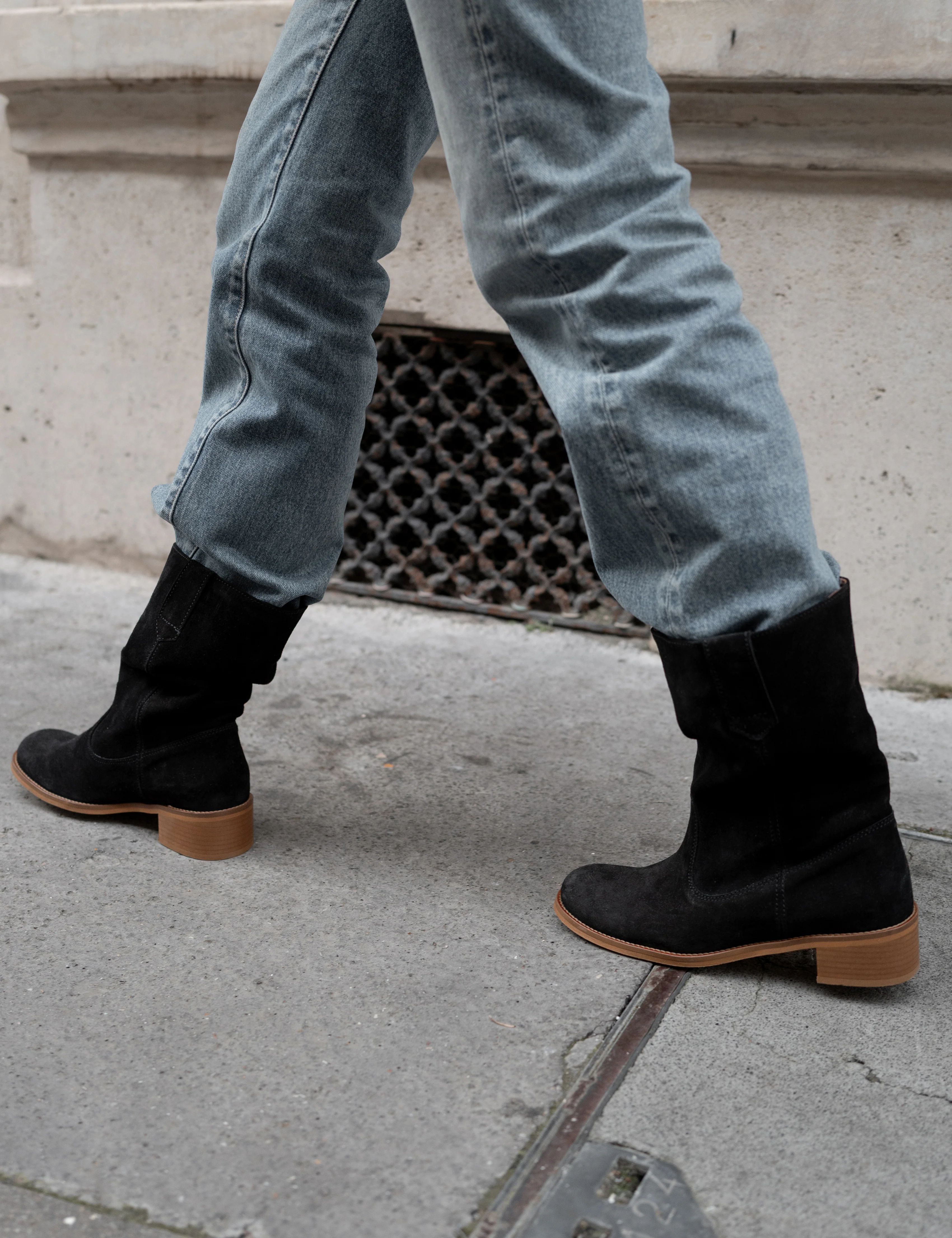 Dico Julia Calf suede Black - Image 3