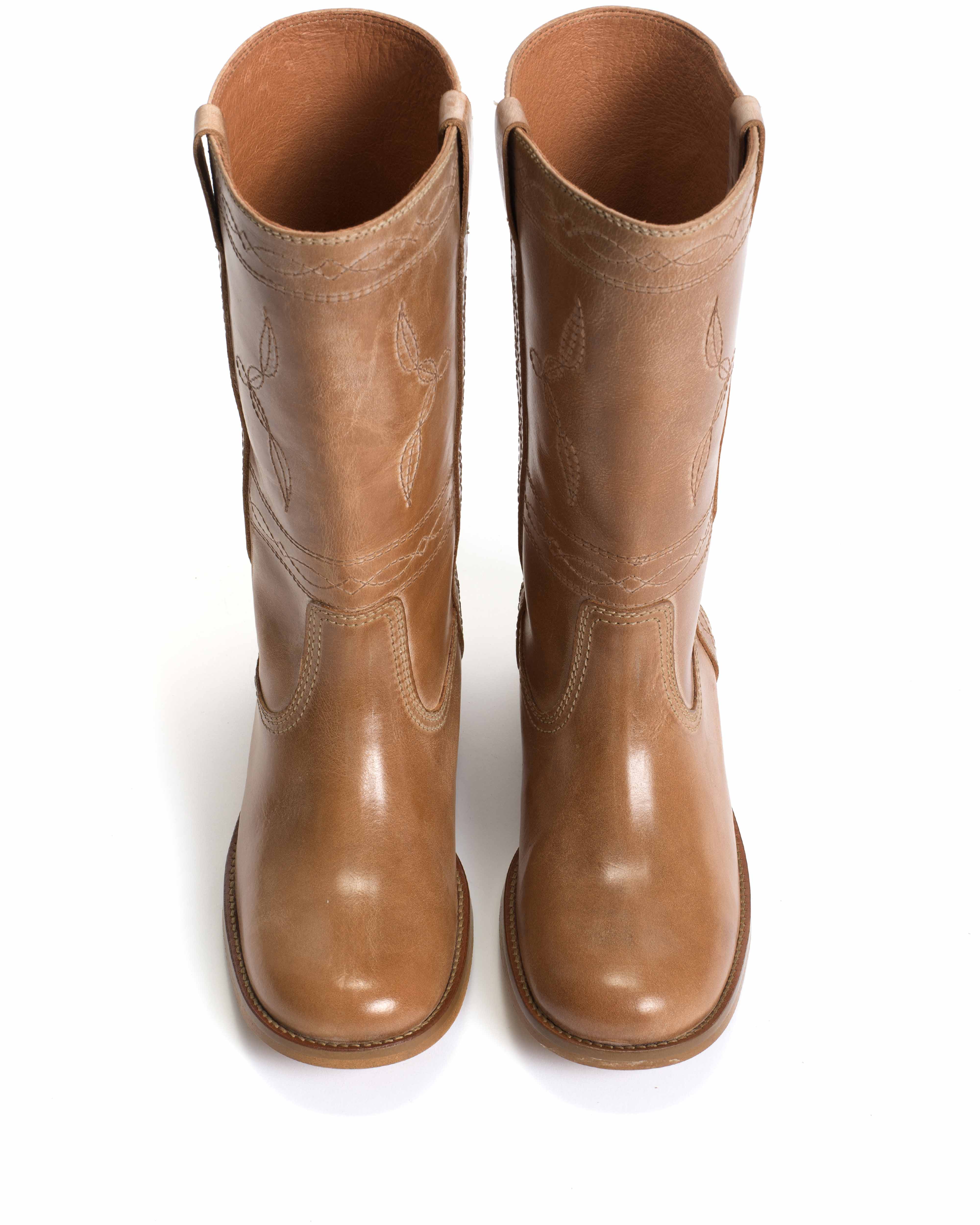 Dico Julia Western stitch Escovado Dark tan - Image 3