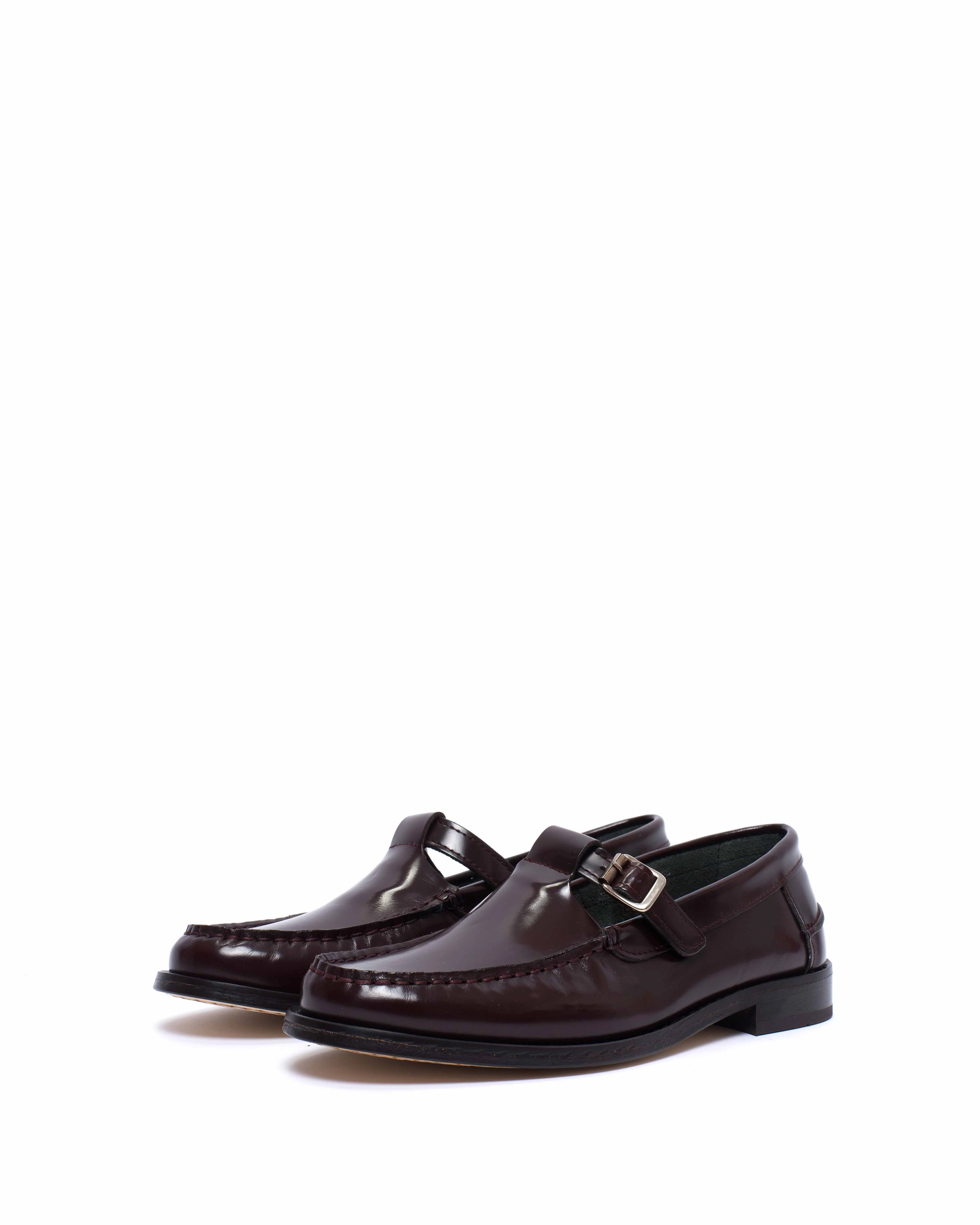 Dico Loafer t-bar Polido Bordeaux - Image 2