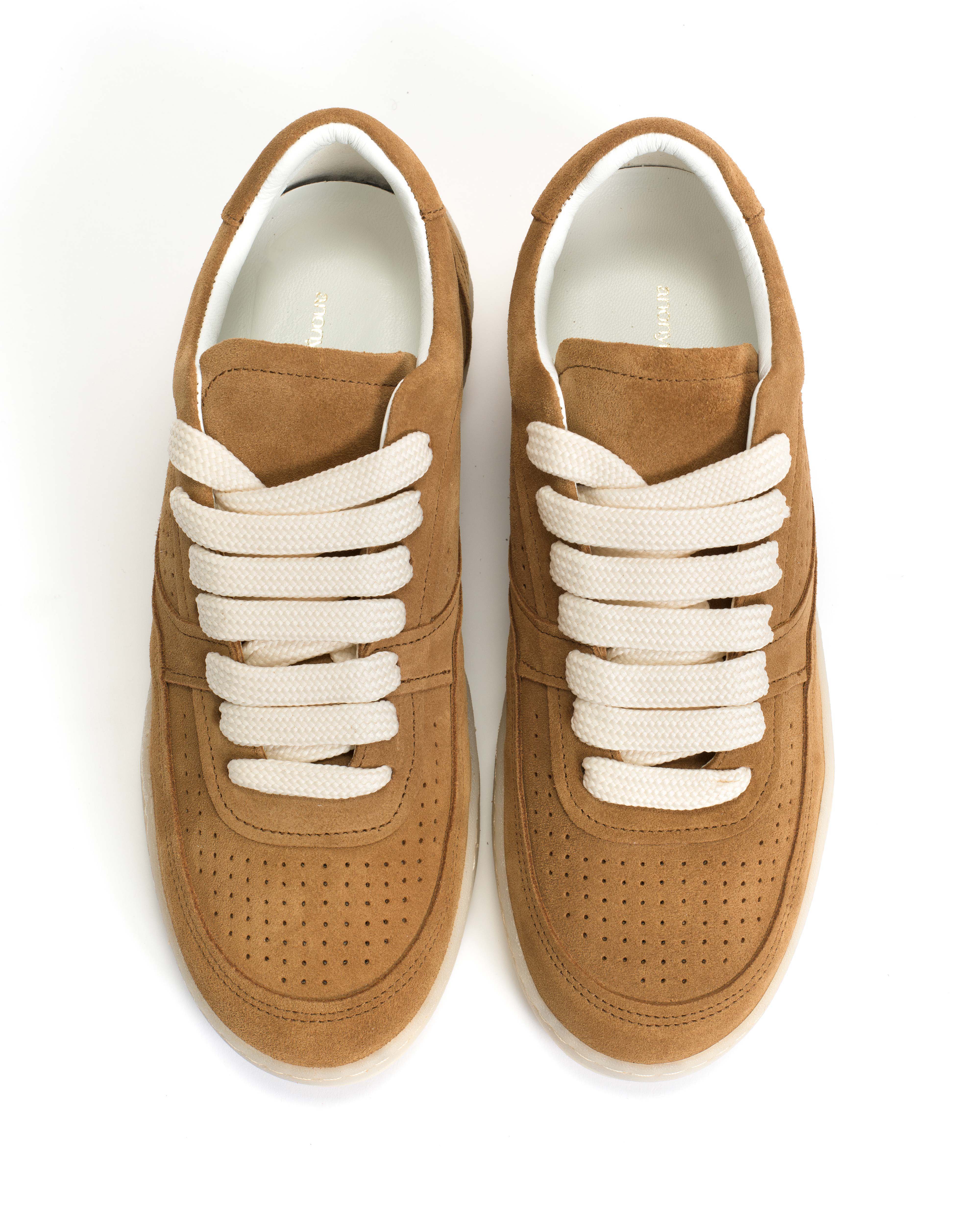 Elevate Calf suede Bamboo brown - Image 3
