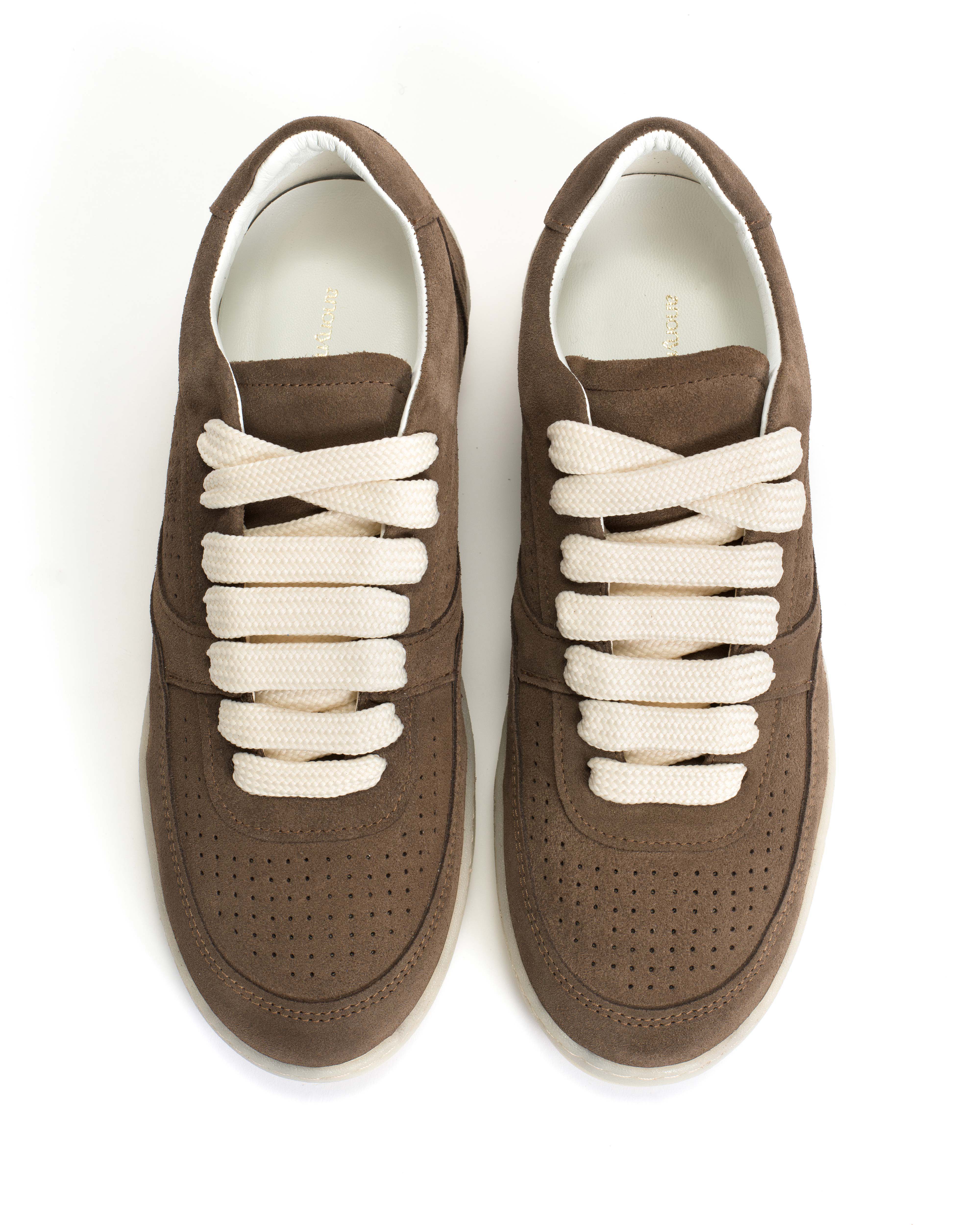 Elevate Calf suede Dark taupe - Image 3