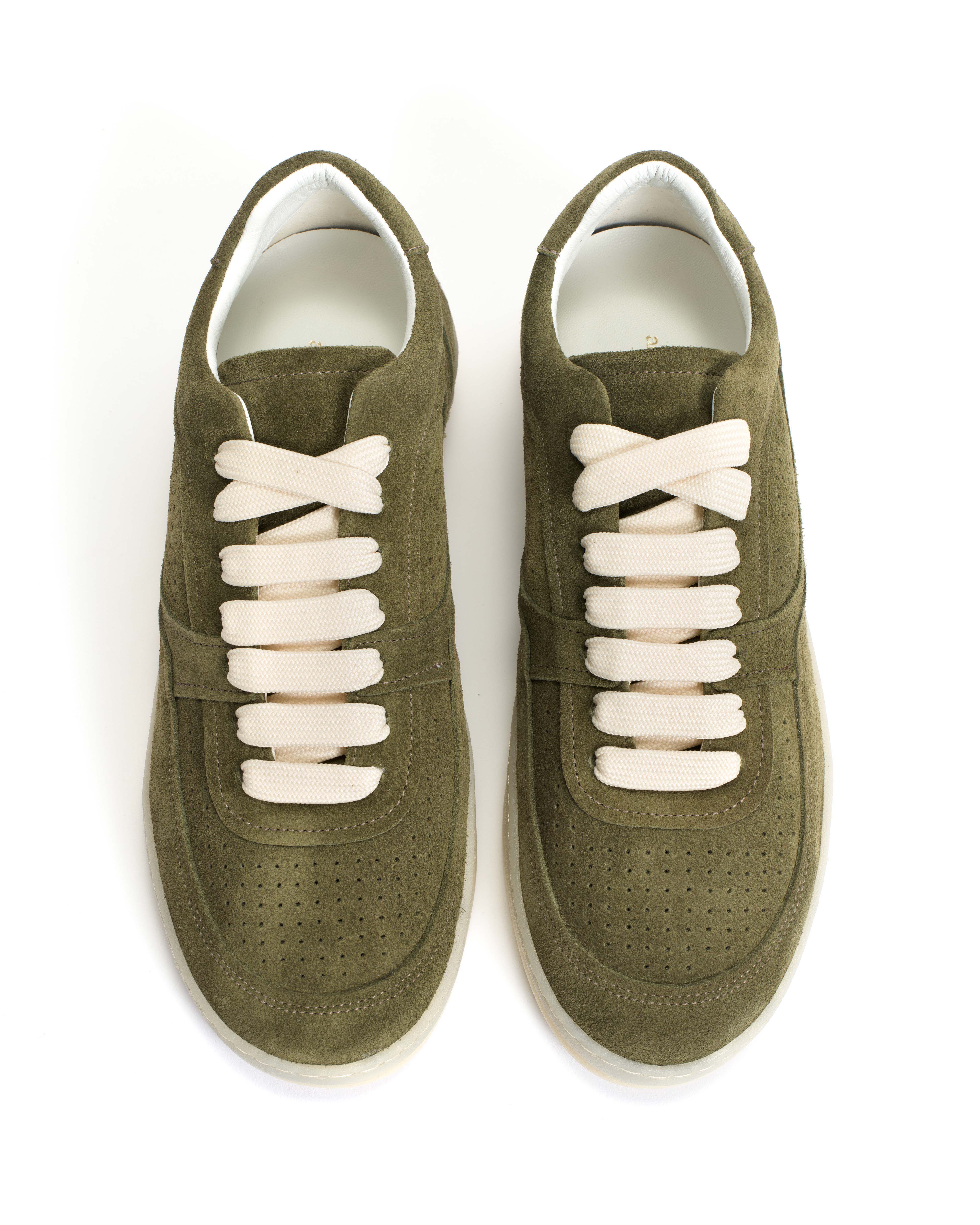 Elevate Calf suede Olive green - Image 3