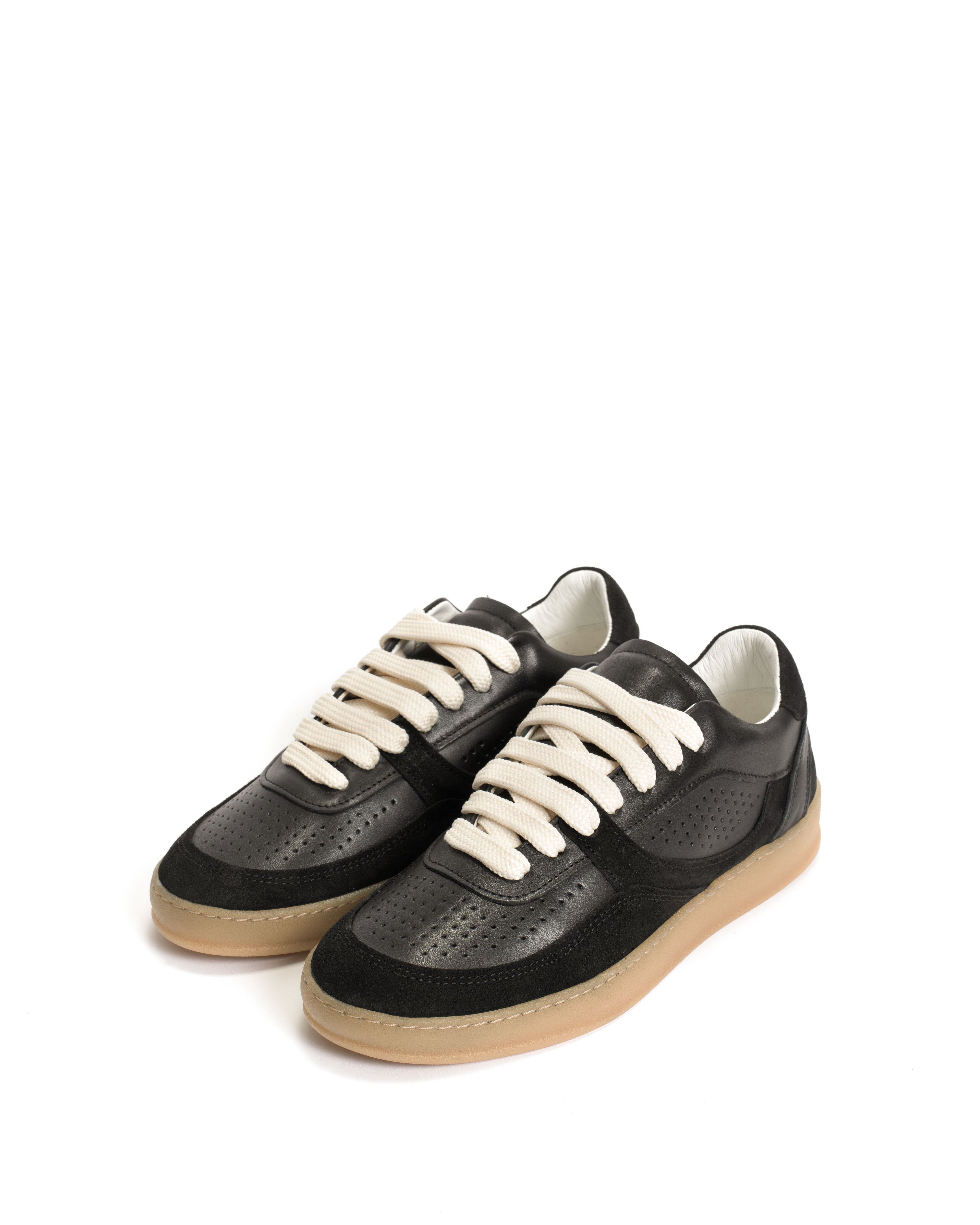 Elevate Calf suede & sleek leather leather Black - Image 2