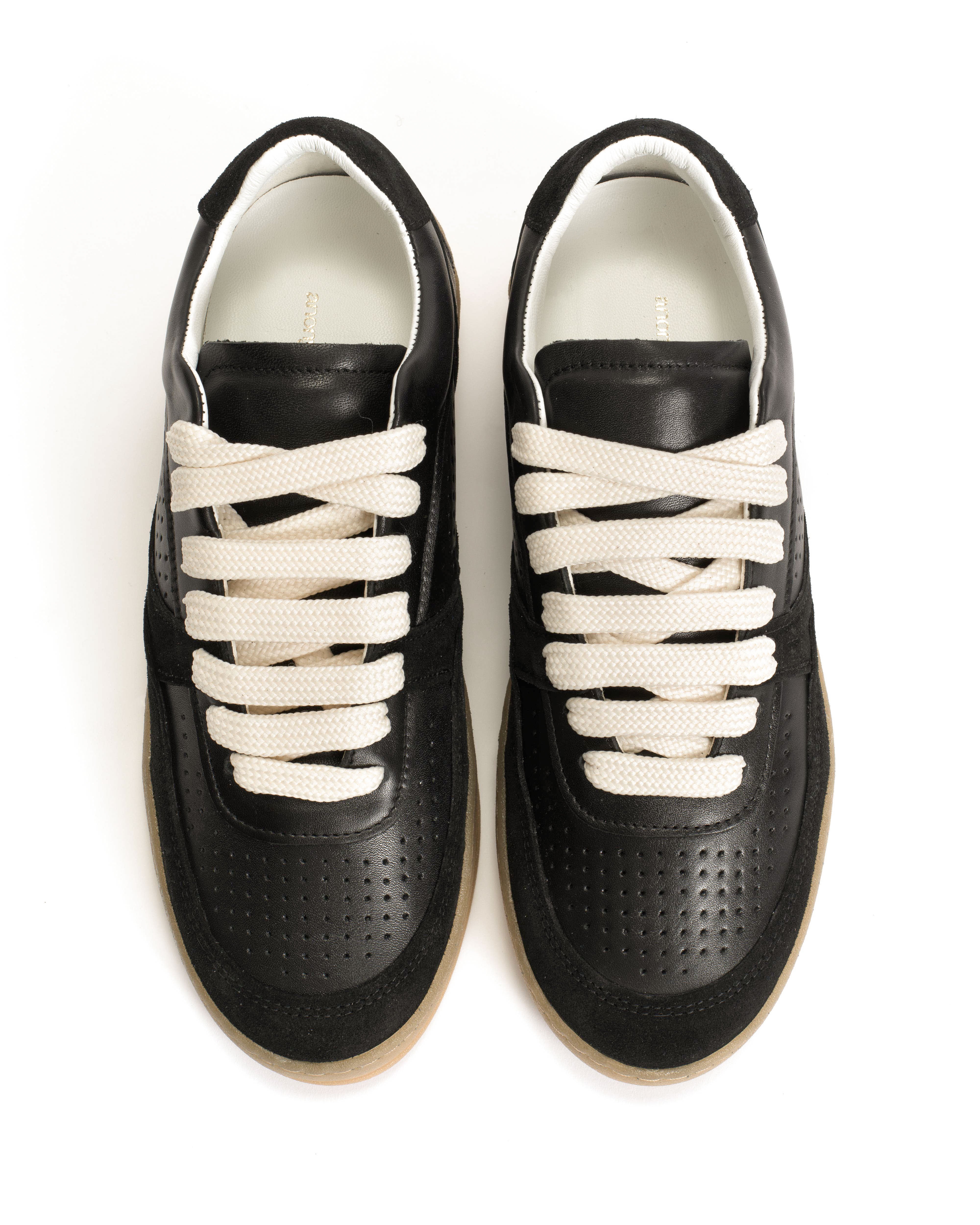 Elevate Calf suede & sleek leather leather Black - Image 3