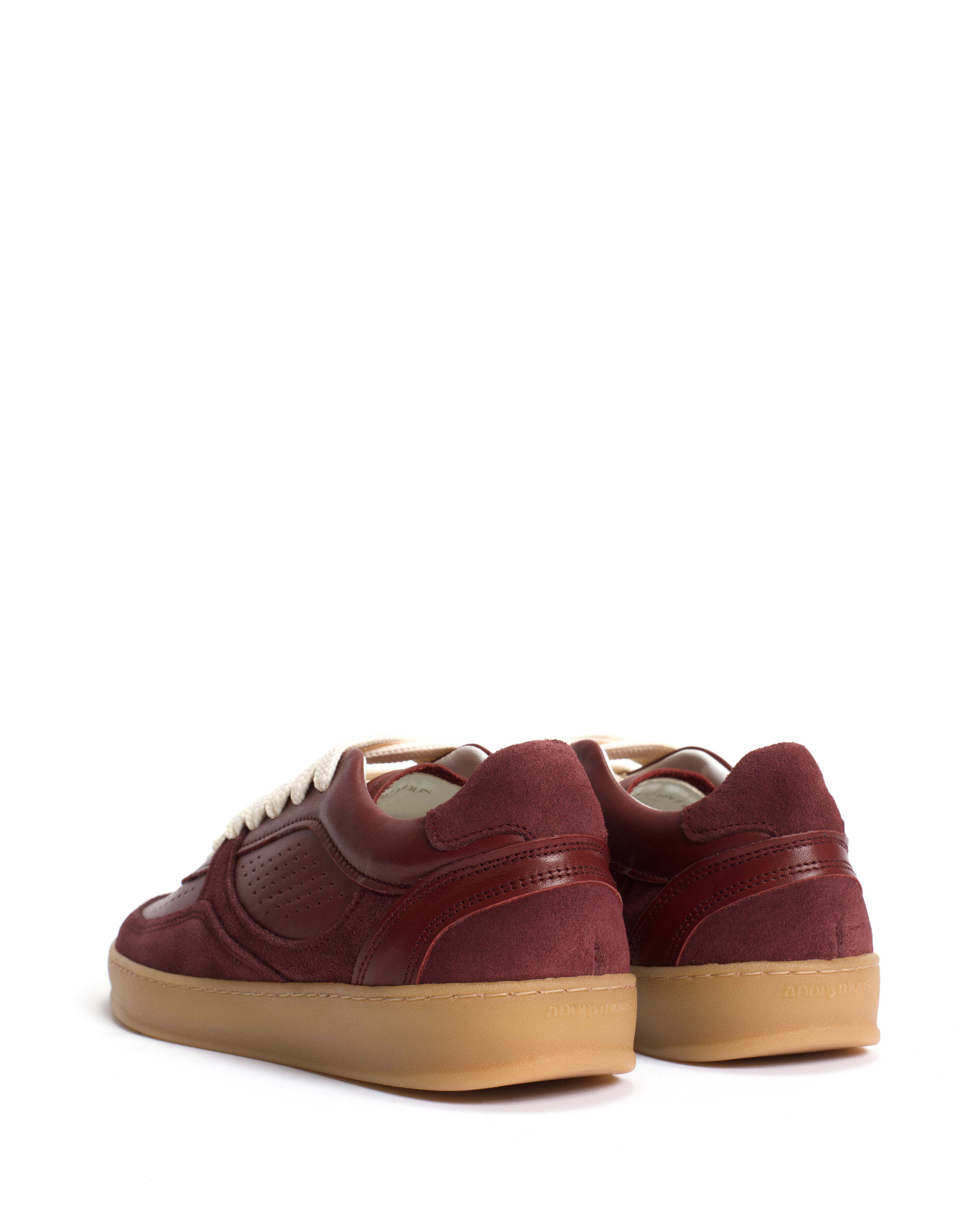 Elevate Calf suede & sleek leather Pomegranate - Image 5