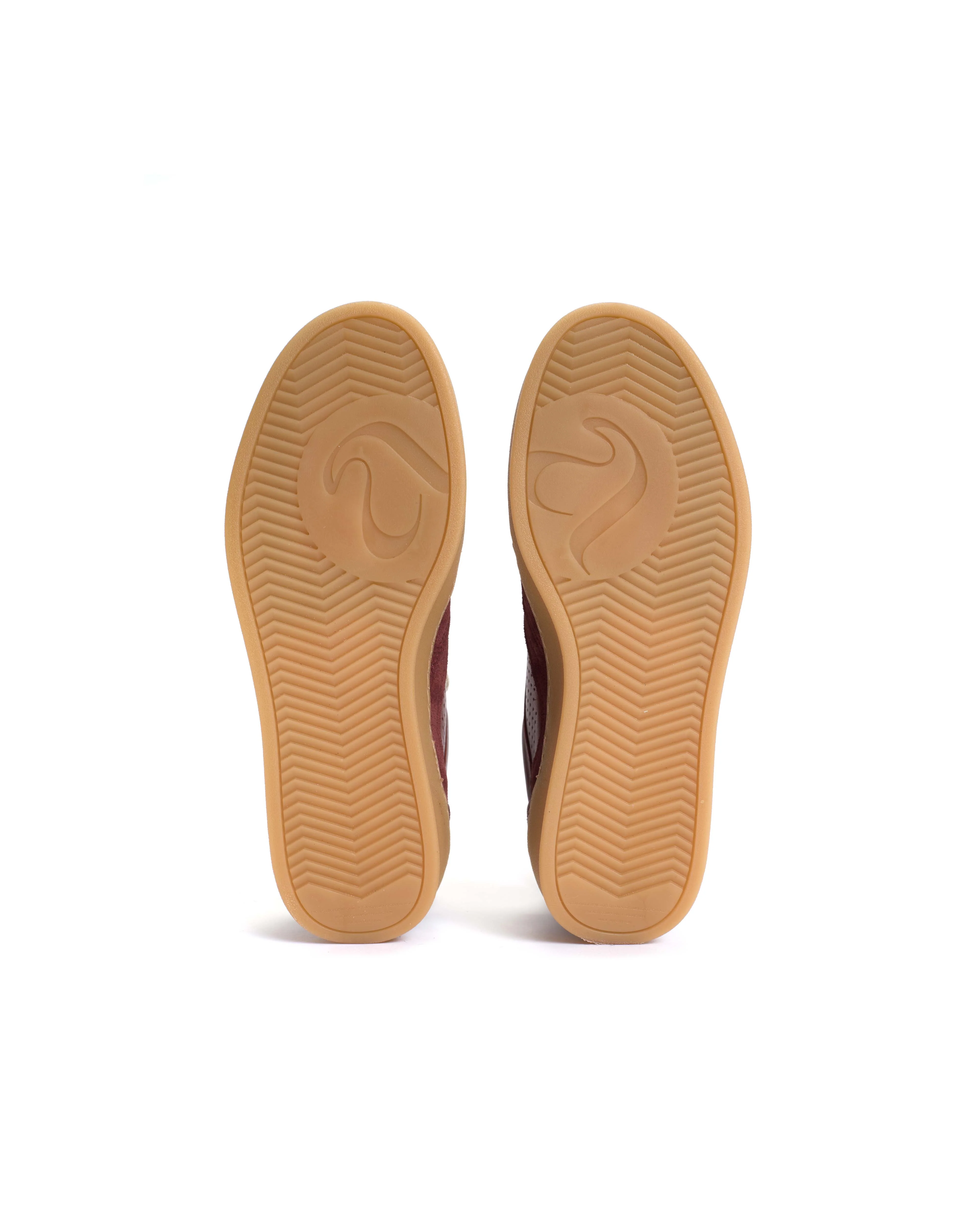 Elevate Calf suede & sleek leather Pomegranate - Image 7