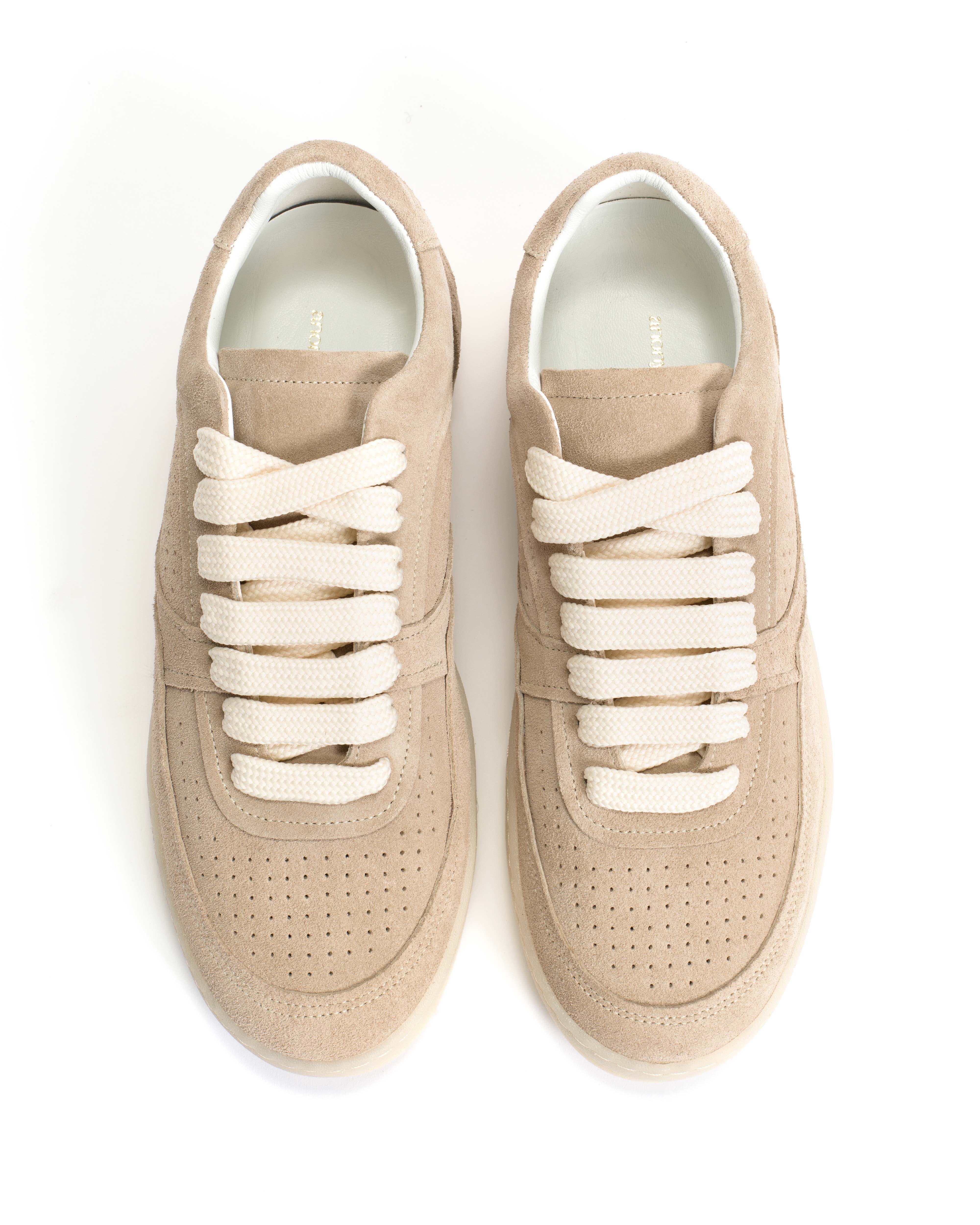 Elevate Calf suede White sand - Image 3
