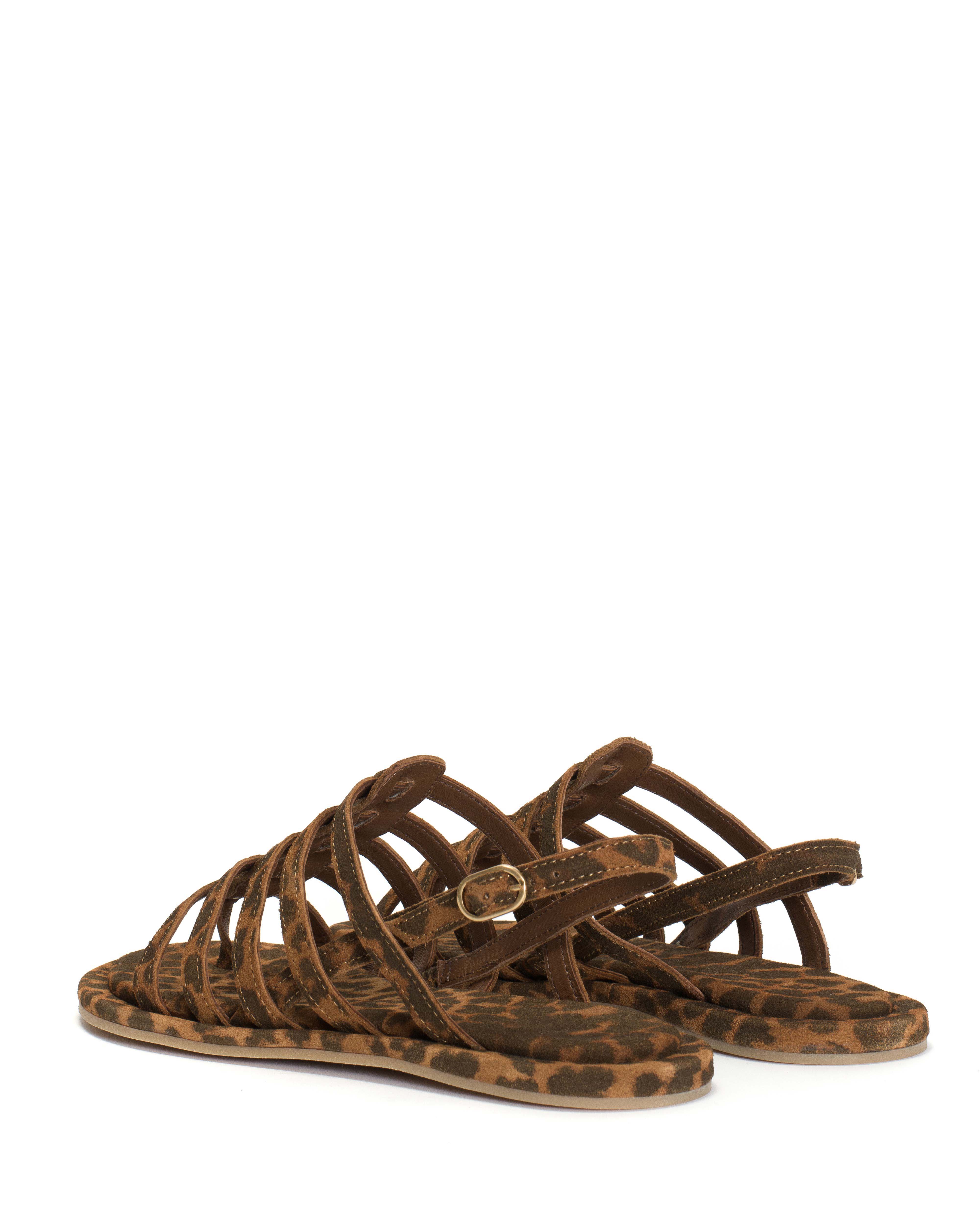 Els 10 covered Calf suede print Leopard - Image 4
