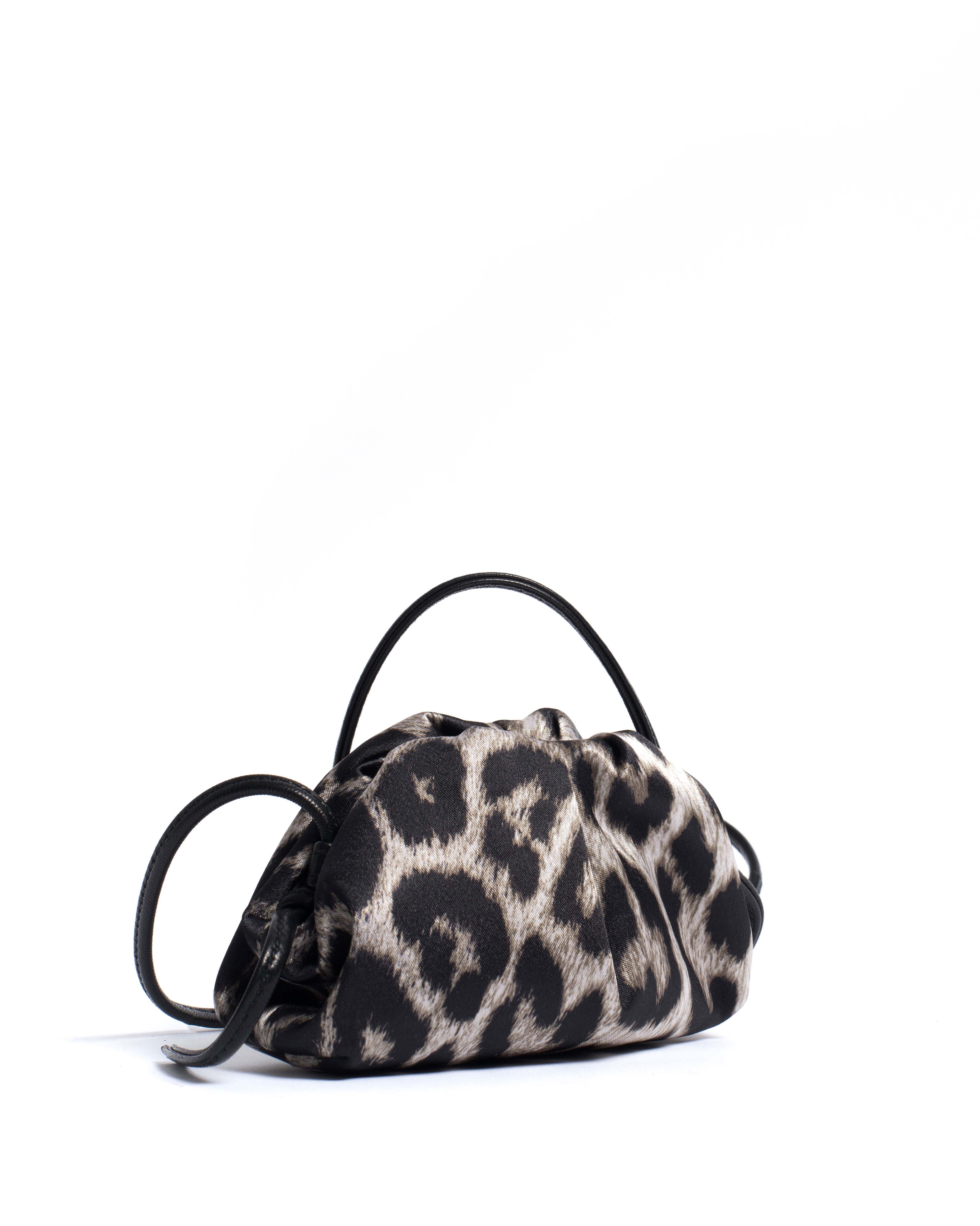 Enuice petite purse Satin print Snow leopard - Image 2