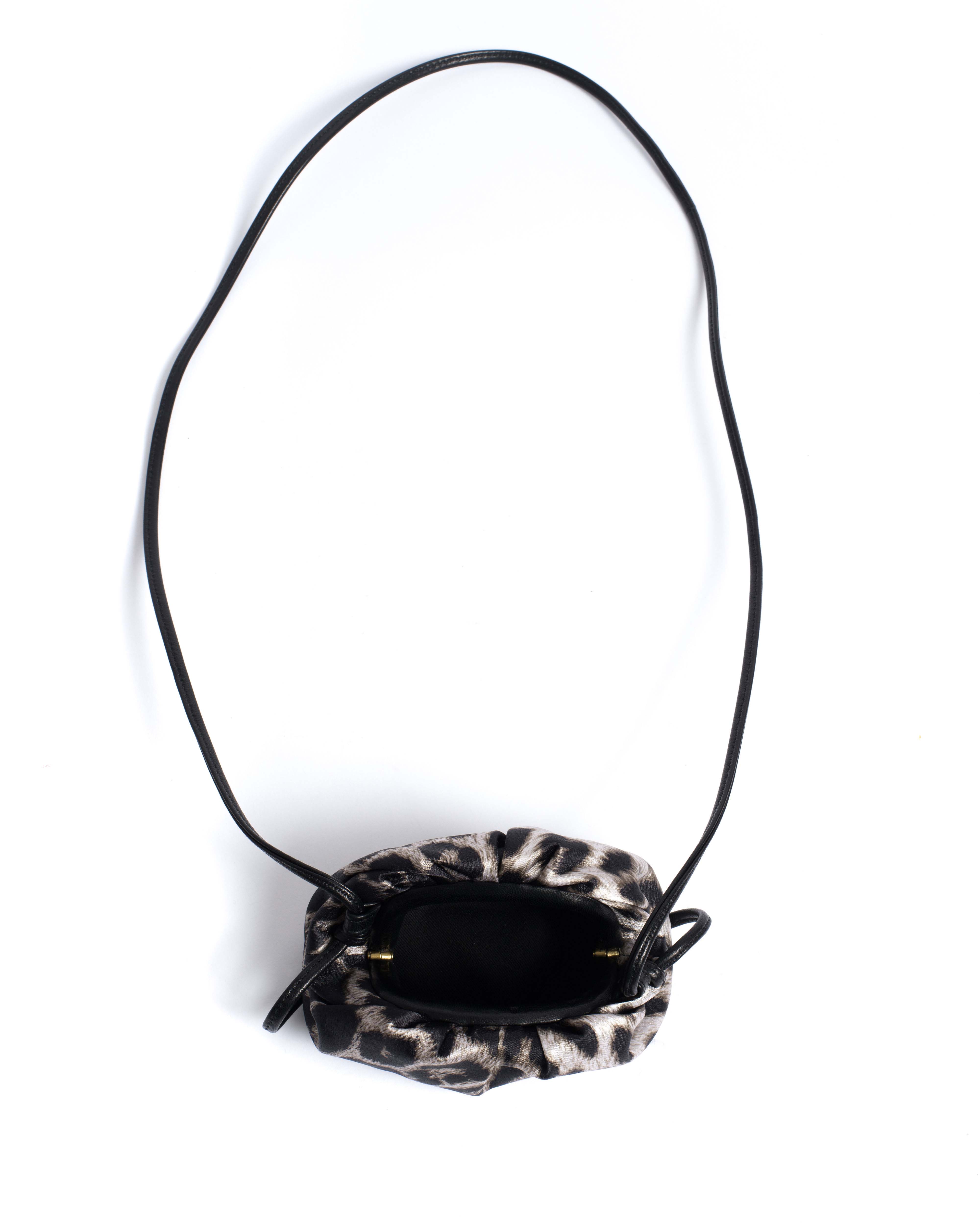 Enuice petite purse Satin print Snow leopard - Image 3