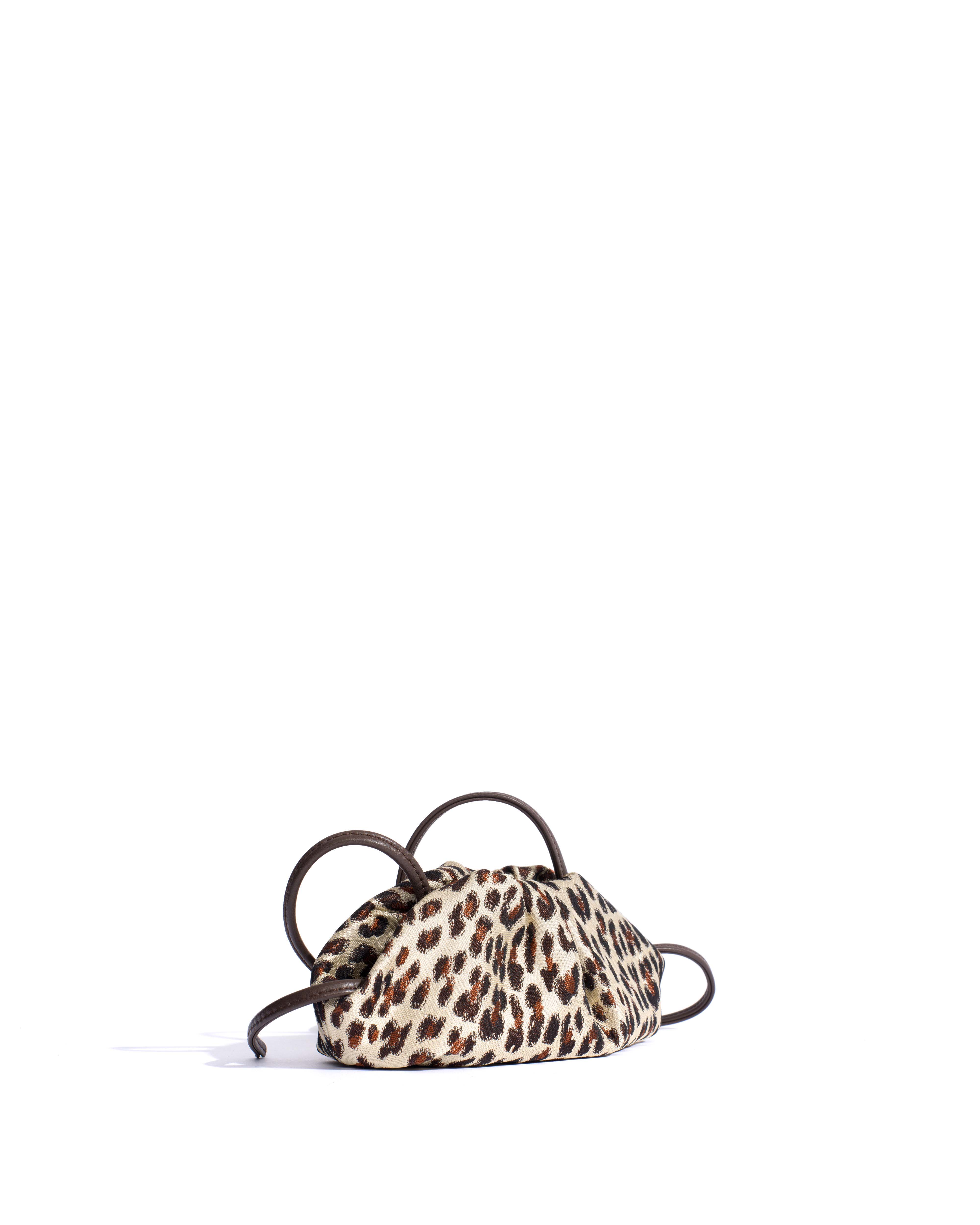 Enuice petite purse Vintage satin print Leopard - Image 2