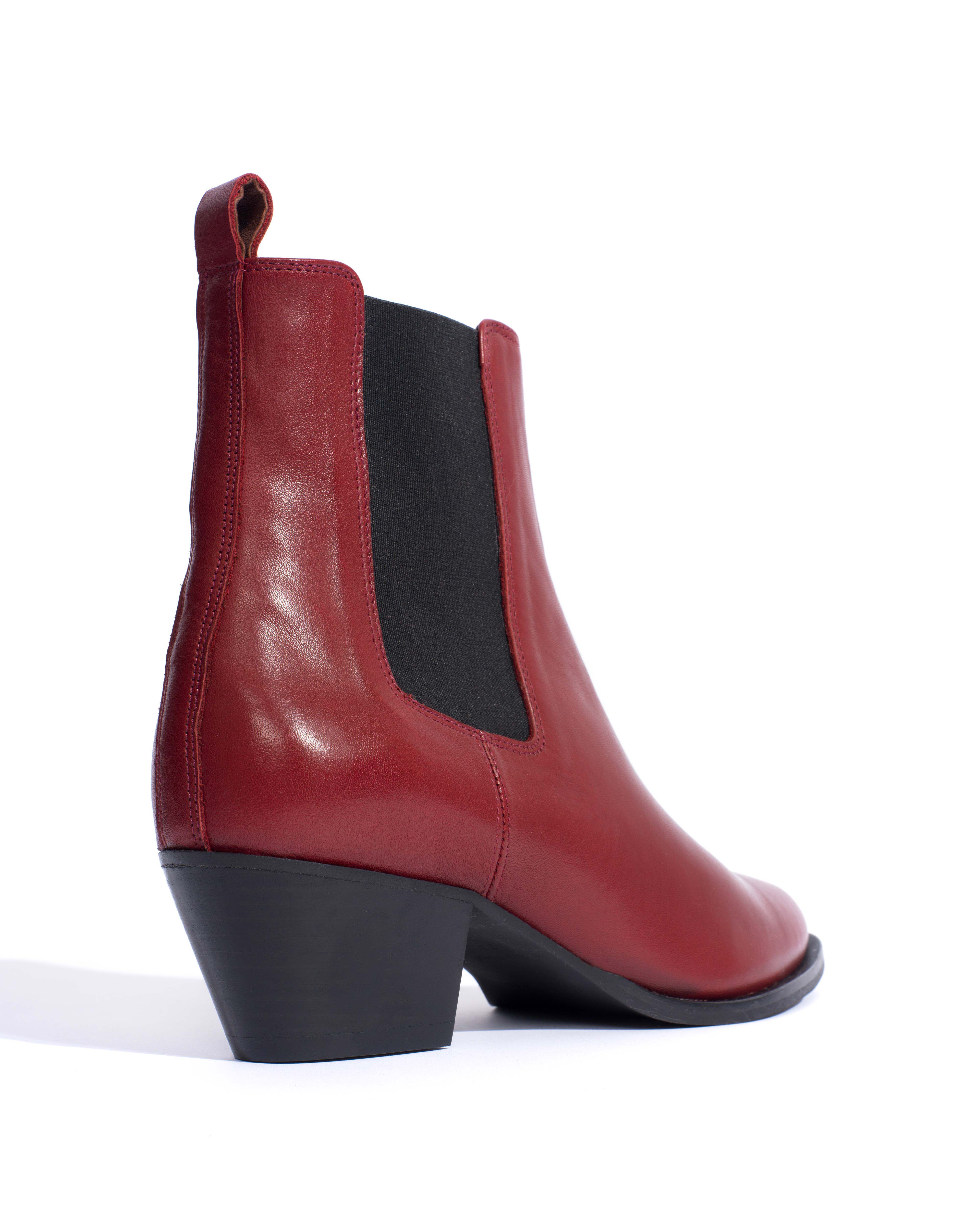 Faith Soft calf Pomegranate - Image 3